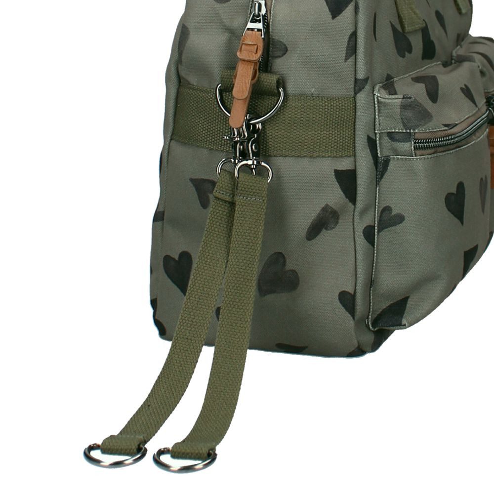 Vadobag Wickeltasche Große Grüne Baby Wickeltasche mit Wickelunterlage Kidzroom Care – Bild 5 von 5