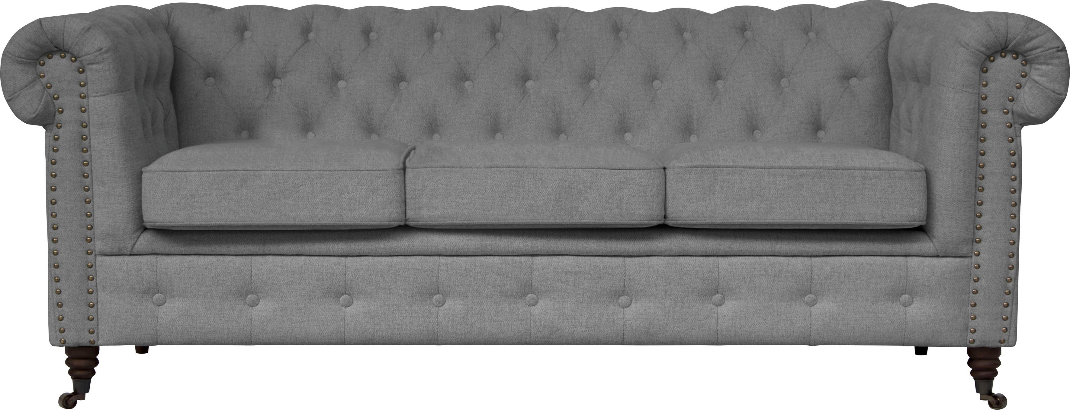 Home affaire Chesterfield-Sofa Aarburg, aufwändige Knopfheftung günstig online kaufen
