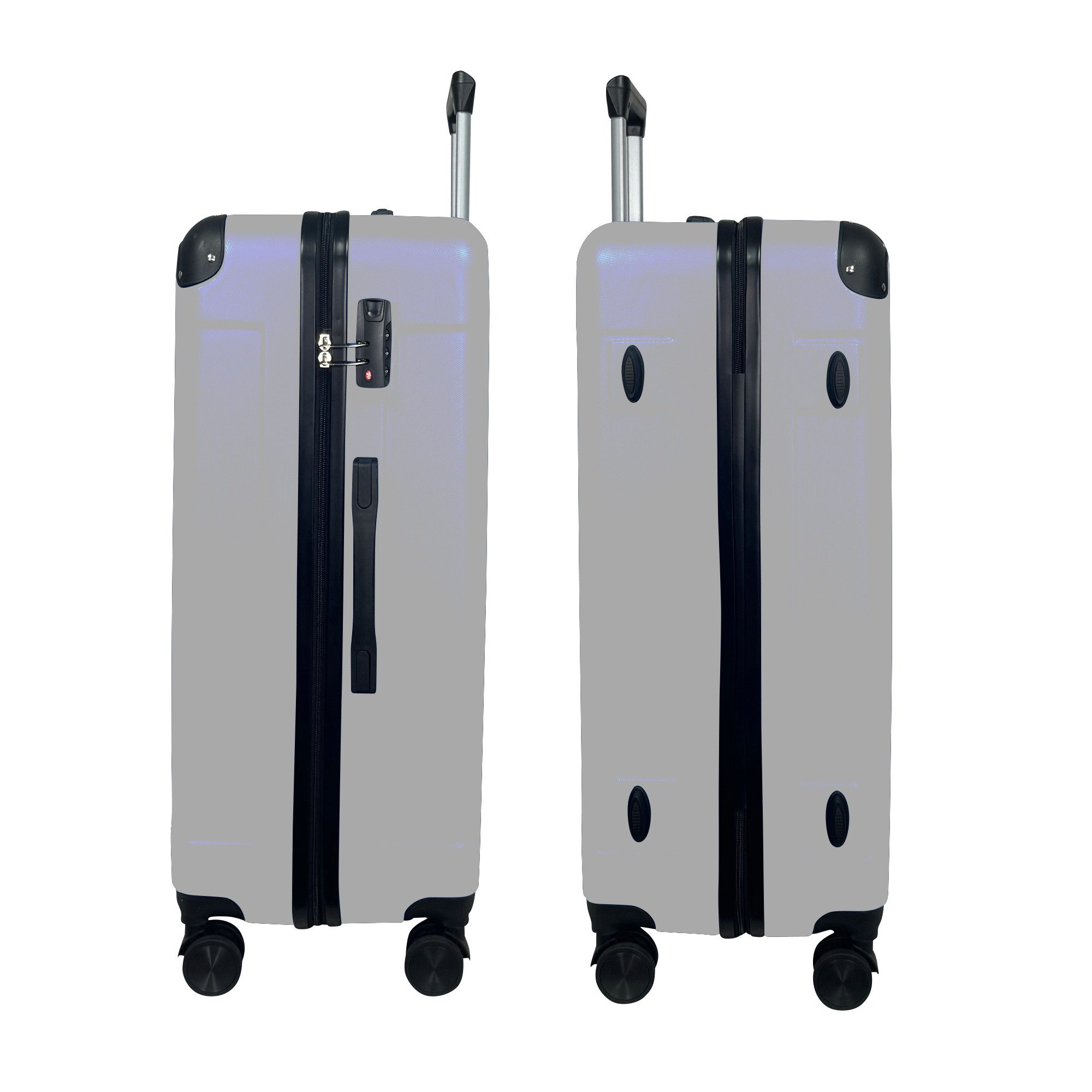 MTB Koffer Koffer Reisekoffer ABS Trolley 4 Zwillingsrollen M/L/XL oder Set