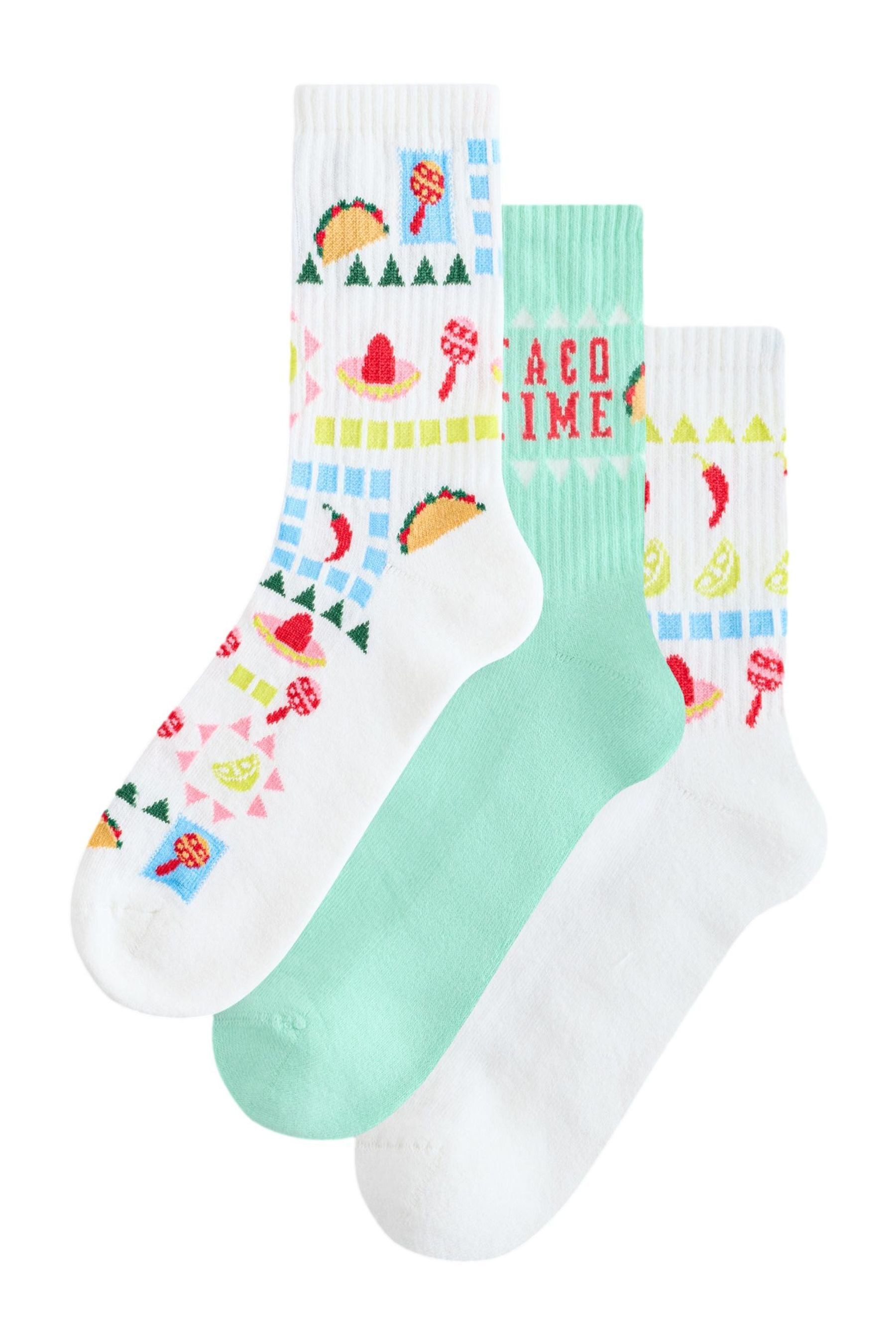 Kurzsocken 3 x Söckchen mit gepolsterter Sohle