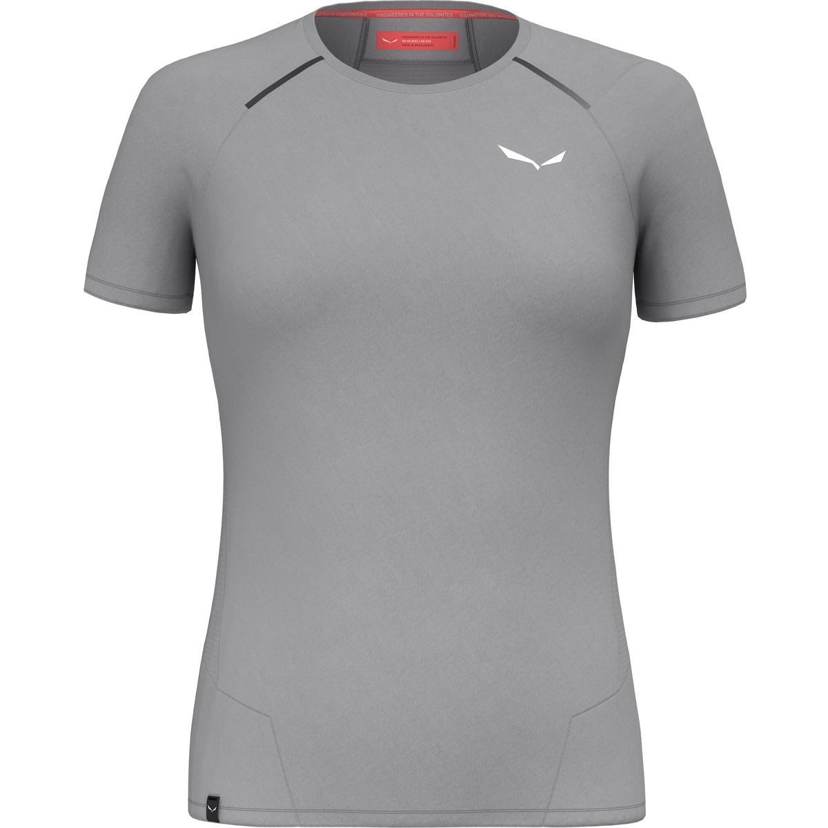 Salewa Kurzarmshirt Pedroc Dry'ton W Hybrid T-shirt Technisches, schnelltrocknendes T-Shirt aus recyceltem Polyester für
