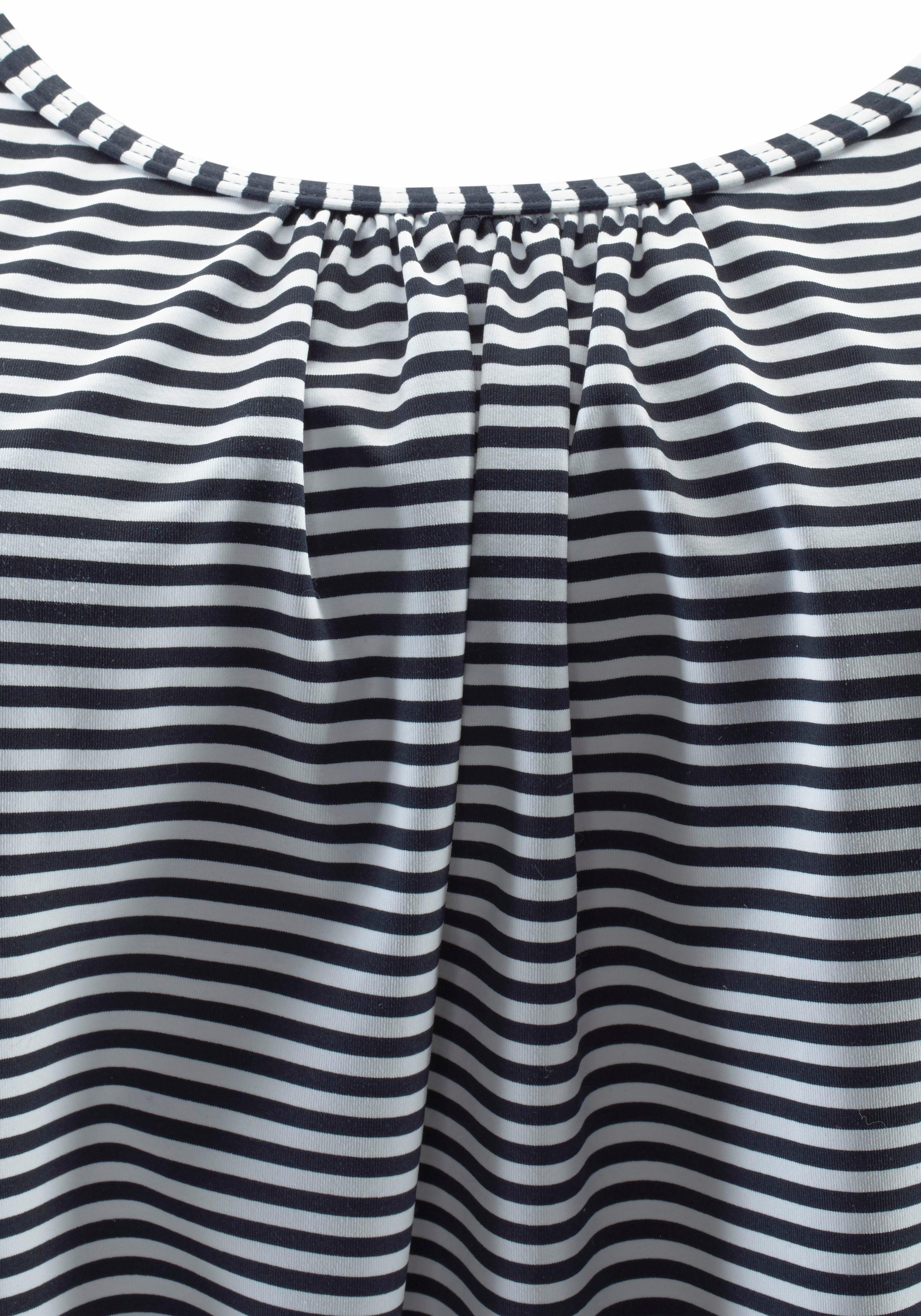 LASCANA Oversize-Tankini Mona im Streifendesign