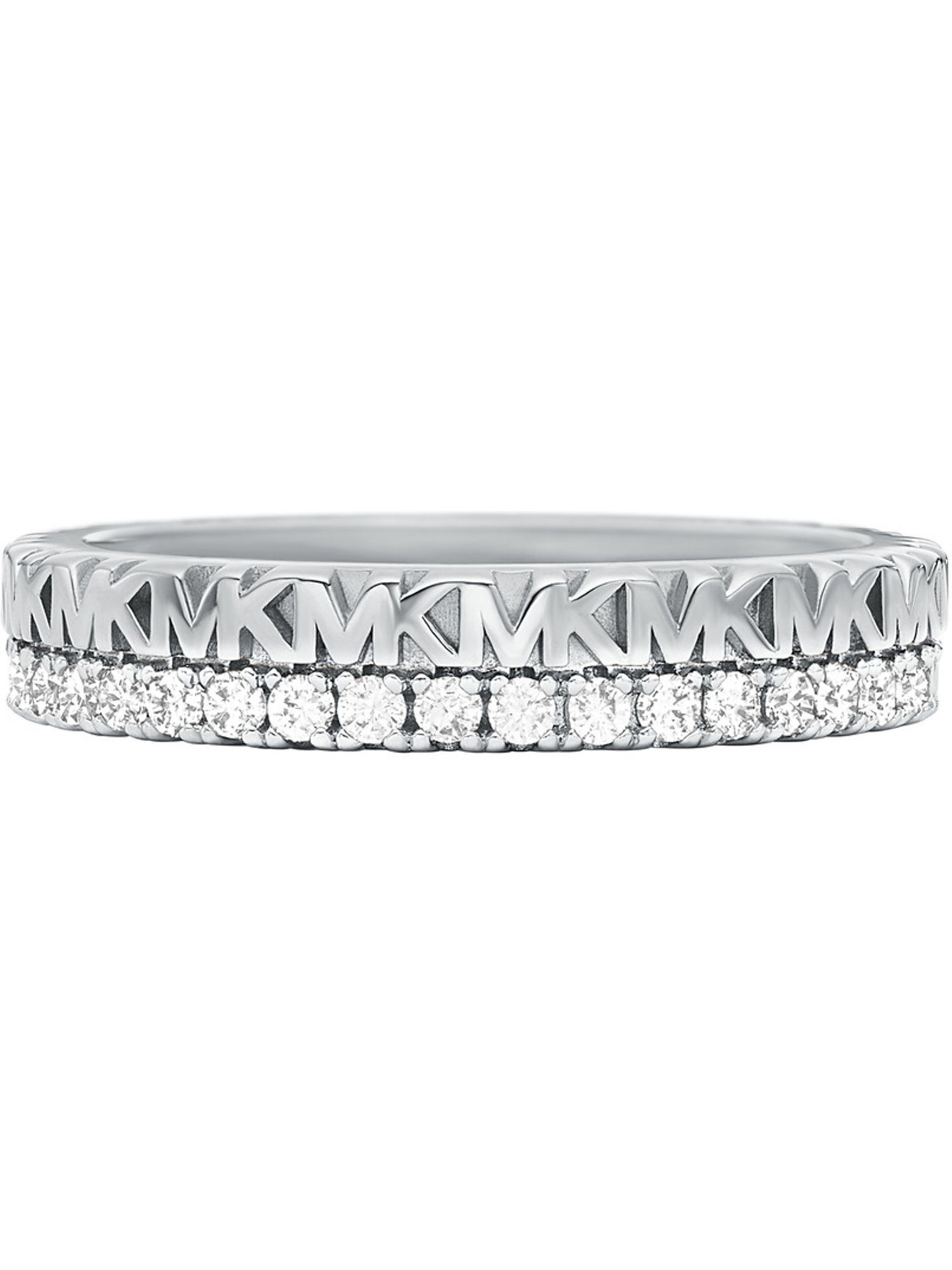 Fingerring Michael Kors Damen-Damenring 925er Silber Zirkonia