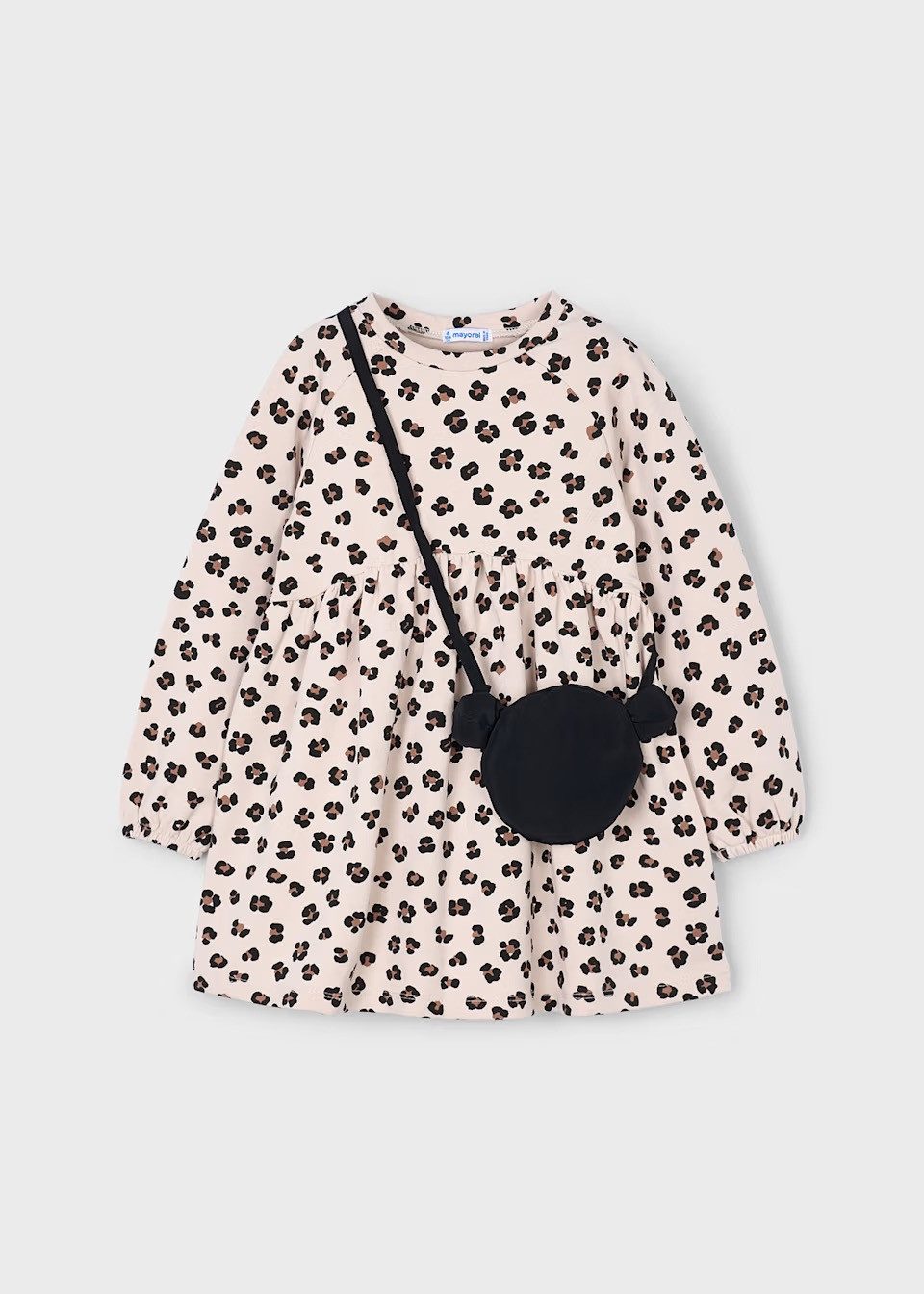 Mayoral Sweatkleid Mädchen Sweatkleid mit Tasche (492655)