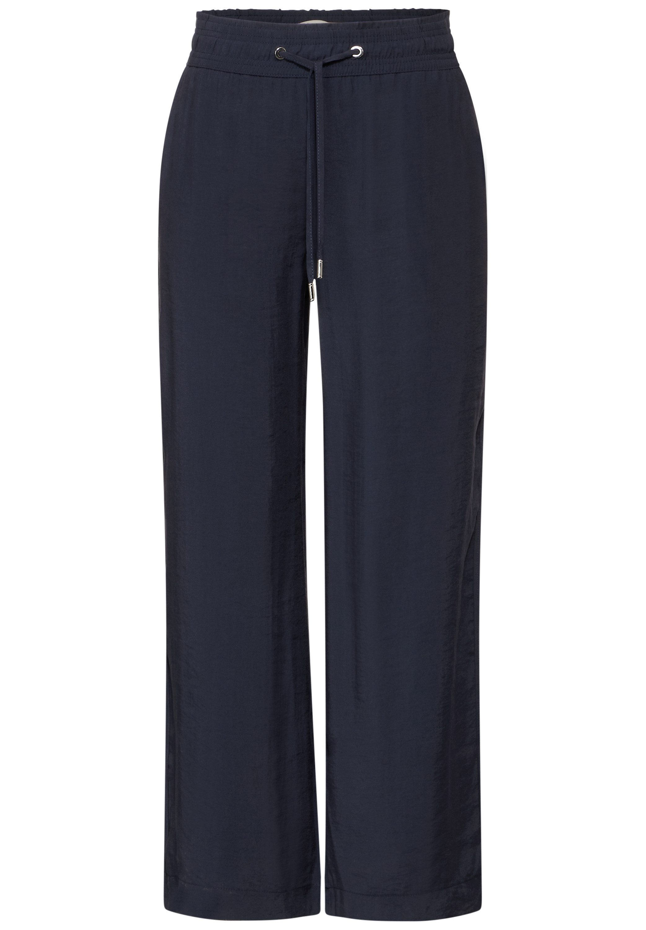 STREET ONE Marlene-Hose, Elastikbund mit Tunnelzug günstig online kaufen