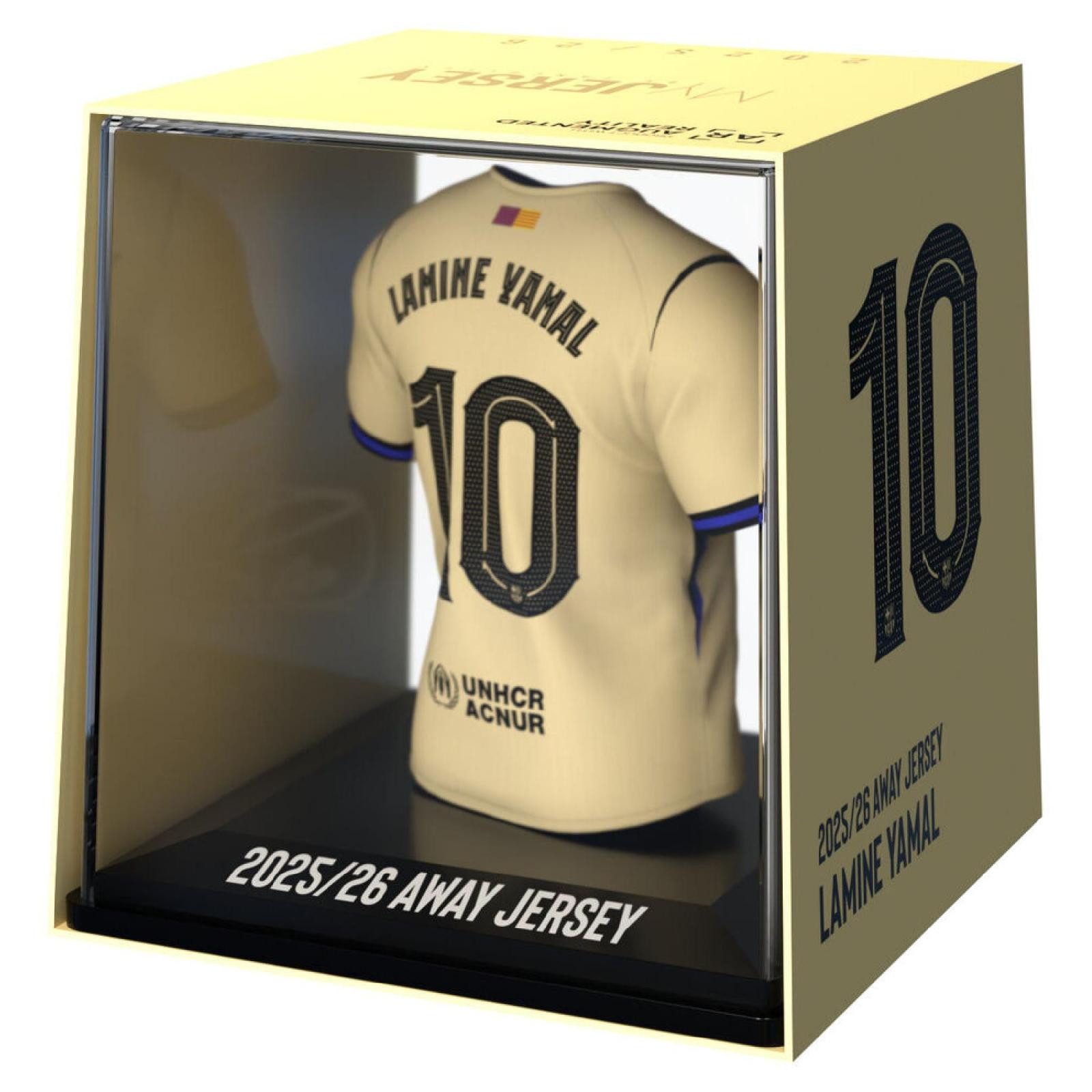 BanboToys Actionfigur FC Barcelona Lamine Yamal mini t-shirt figure