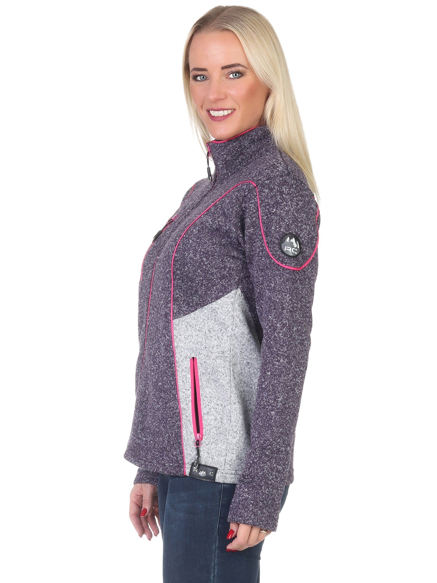 Rock Creek Fleecejacke Damen Fleecejacke Übergangsjacke D-499 – Bild 4 von 5