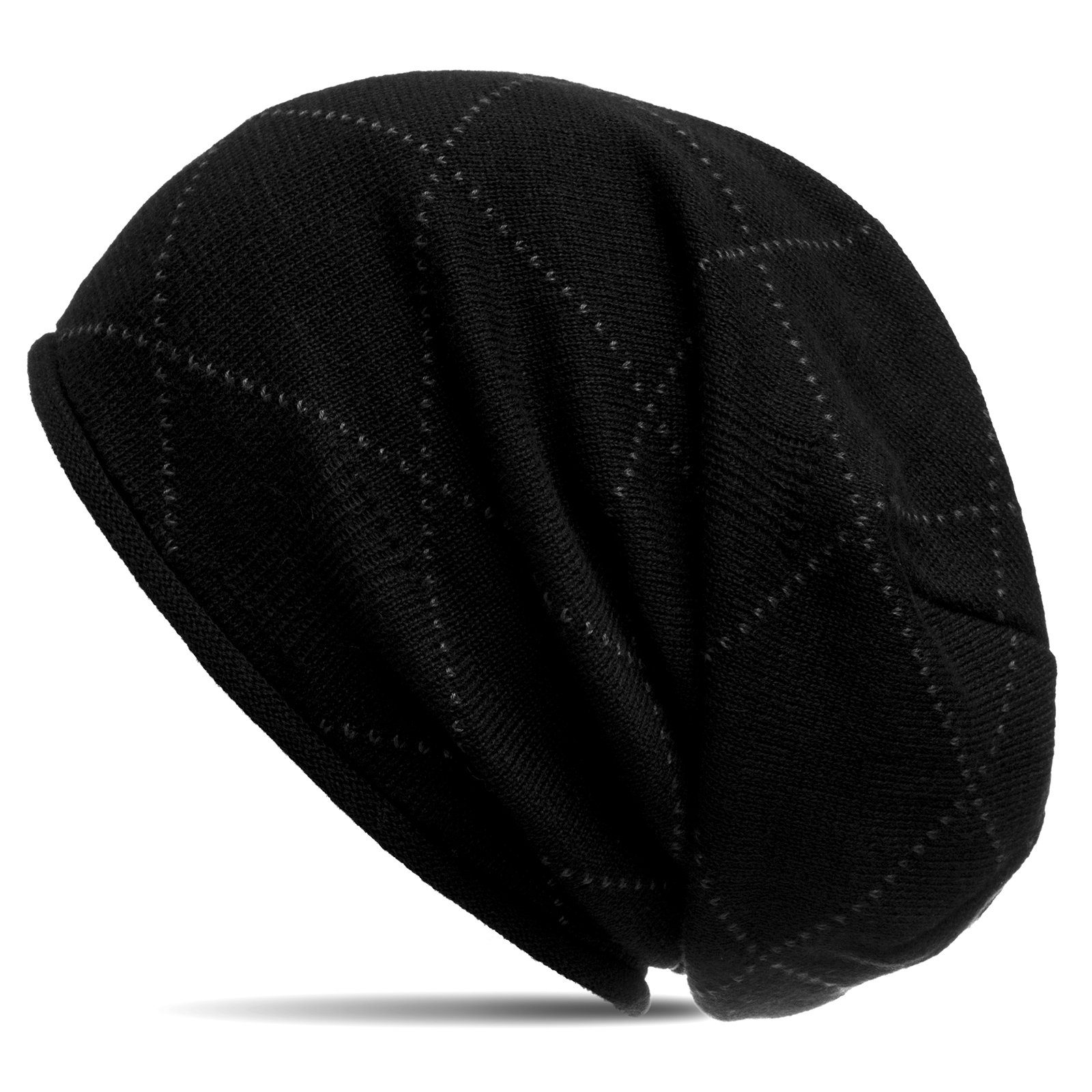 Beanie MU181 Beanie Mütze mit klassischem Karomuster