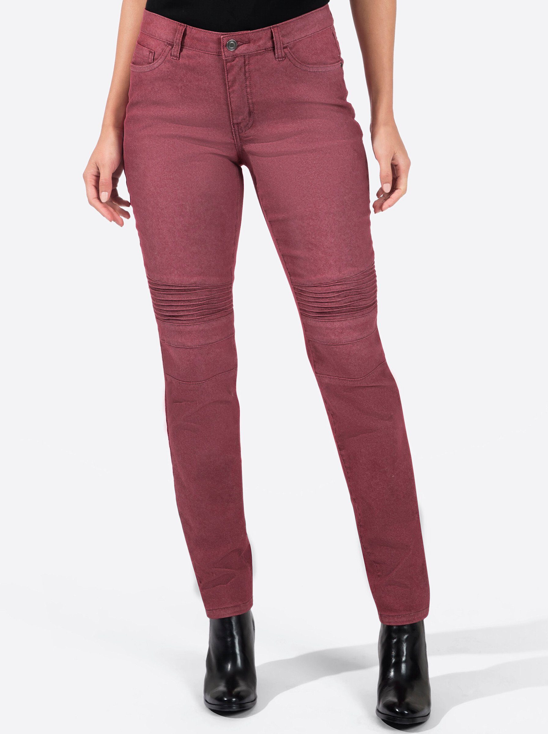 Witt Bequeme Jeans Jeans leicht vertieft
