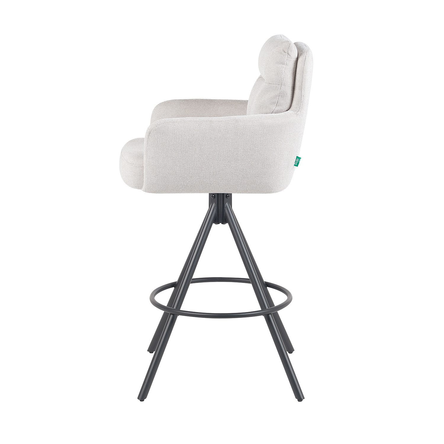 DUBI Möbel Barhocker Leo 2er-Set, Chrom, günstig online kaufen