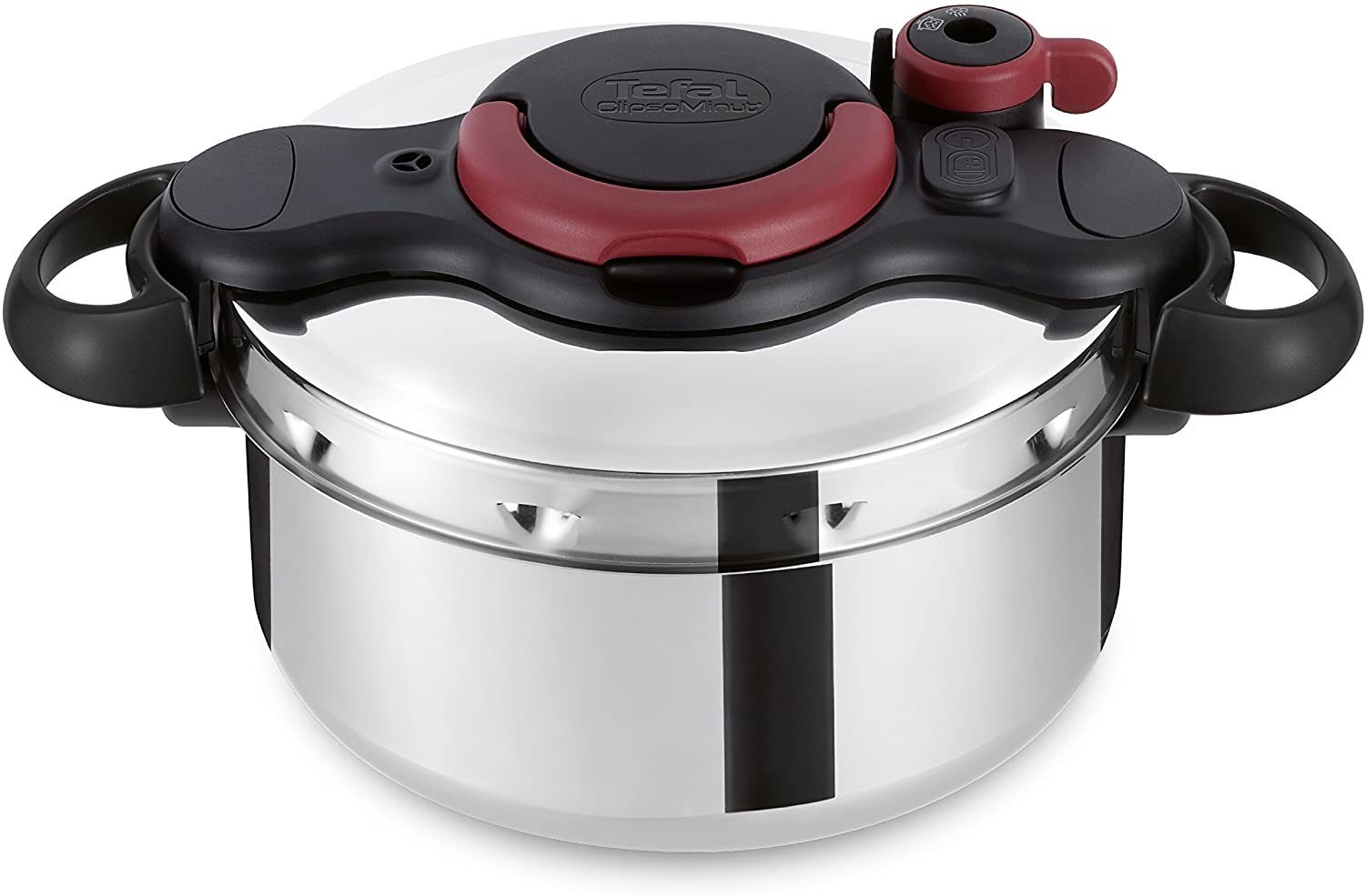 Tefal Schnellkochtopf P4620768 Schnell­koch­topf, Edelstahl, Kochtopf