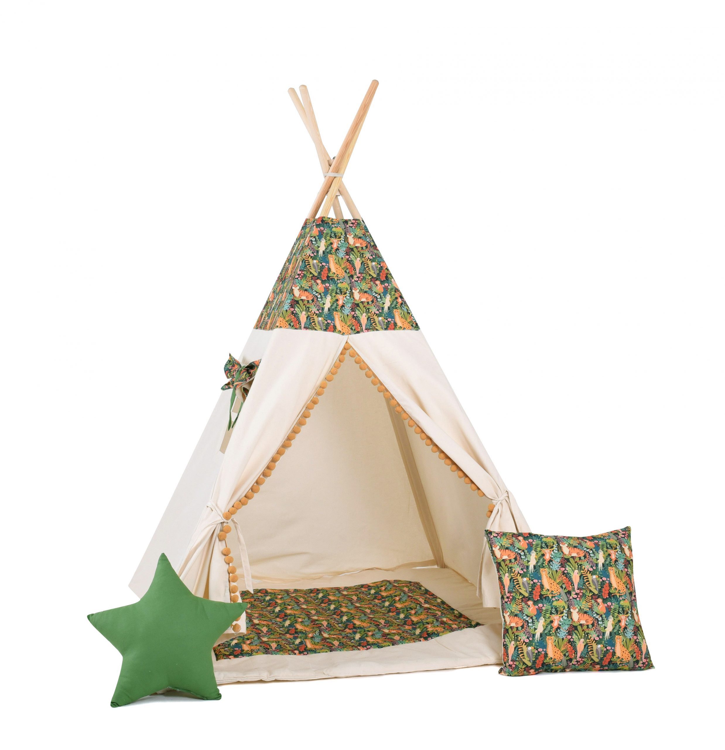 Rainbow Kids Tipi-Zelt Kinderzelt Spielzelt Teepee günstig online kaufen