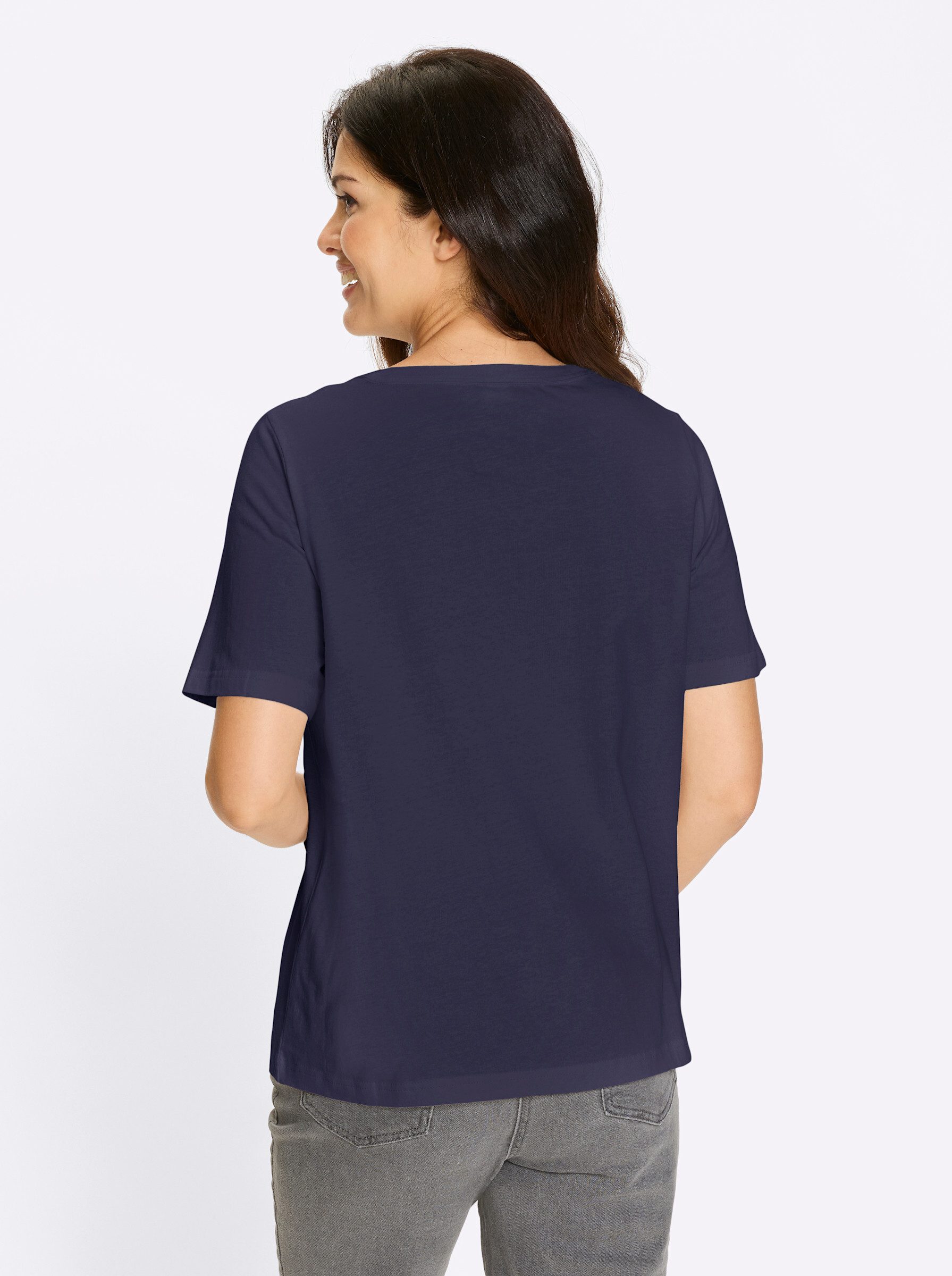 Sieh an! T-Shirt Kurzarmshirt . günstig online kaufen