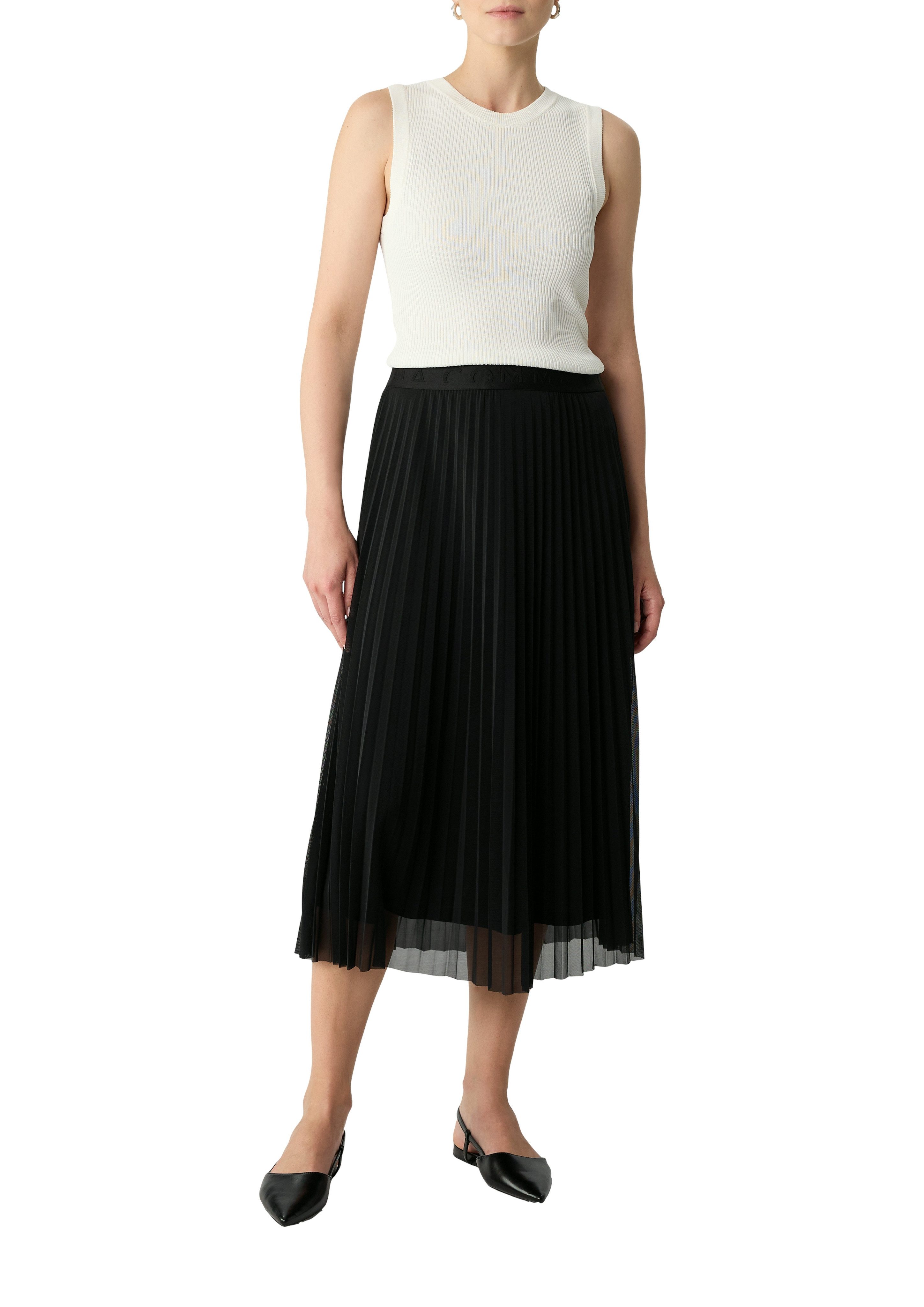 comma Meshrock mit Logodetail günstig online kaufen