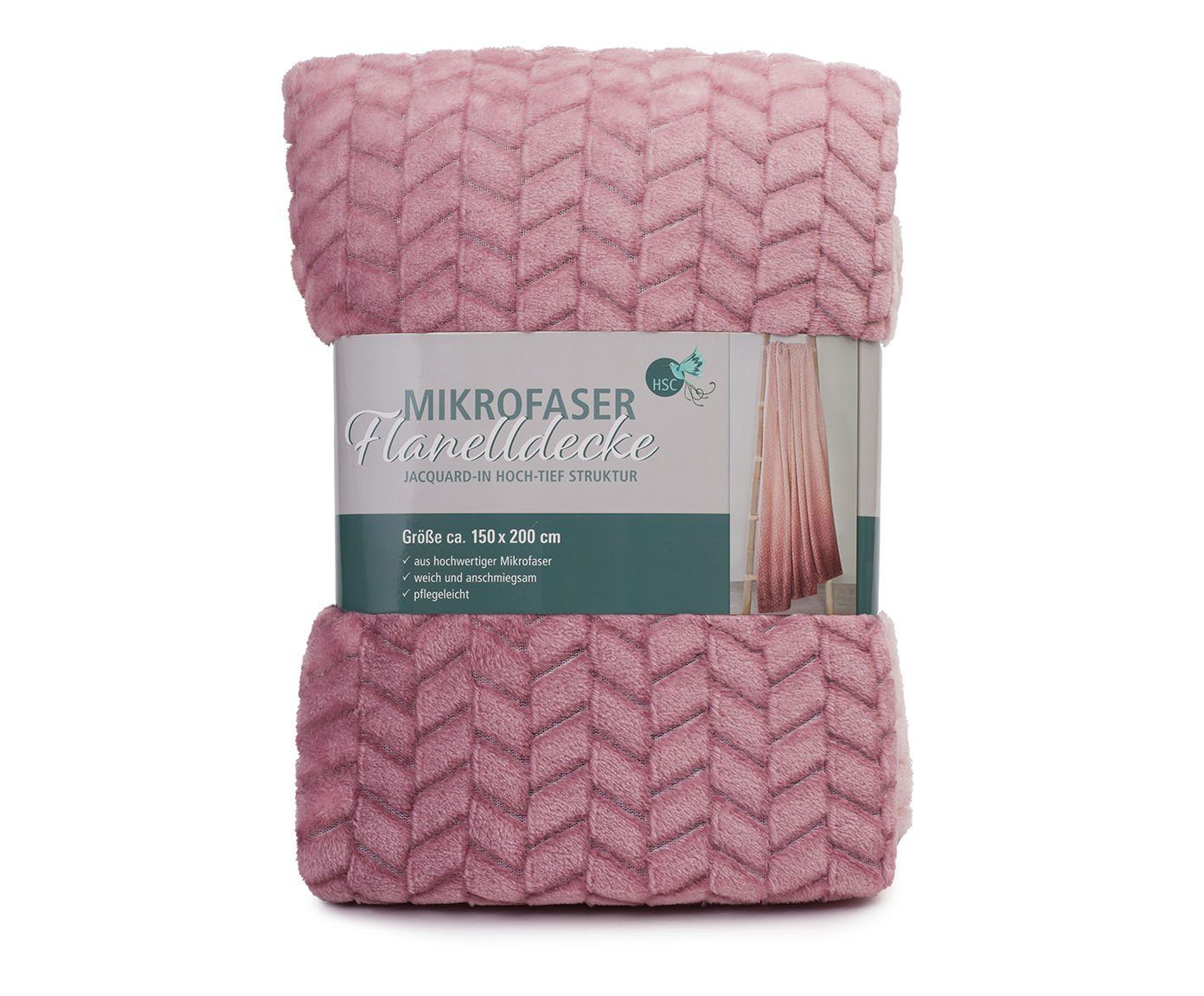 Wohndecke XL-Kuscheldecke mit Farbverlauf, HSC Home-Style-Creation GmbH, in günstig online kaufen