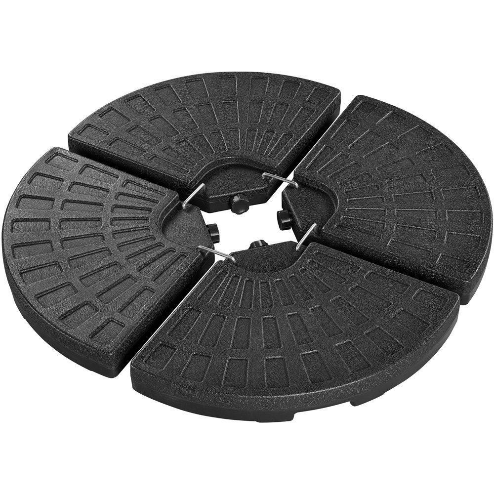 Yaheetech Schirmständer, Sonnenschirmständer 4-teilig Sonnenschirmhalter Fa günstig online kaufen