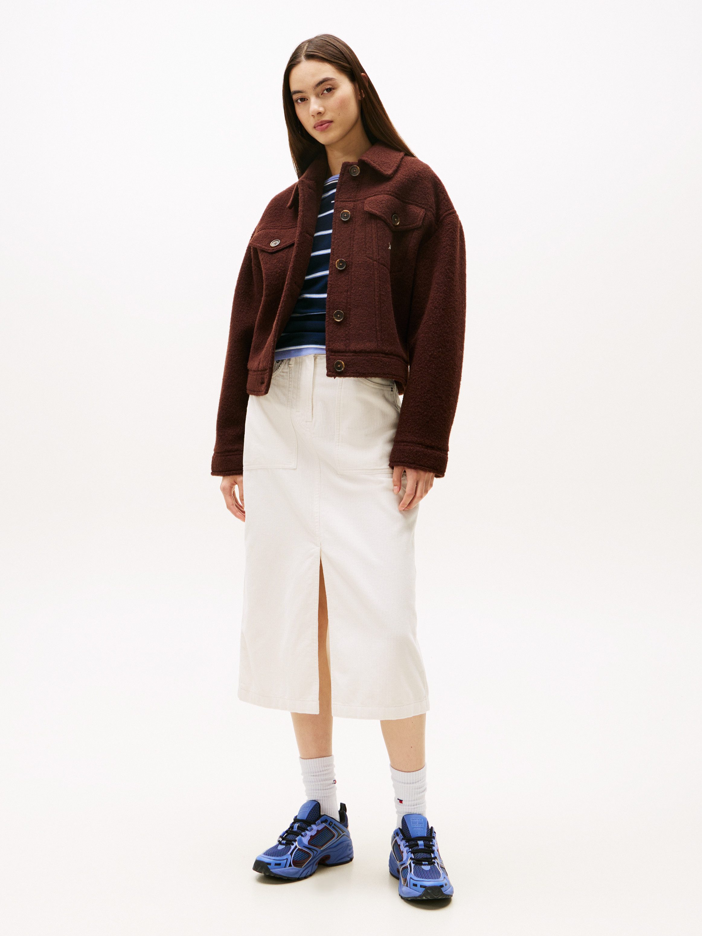 Tommy Jeans Cordrock TJW CLAIRE UTILITY SKIRT CORD