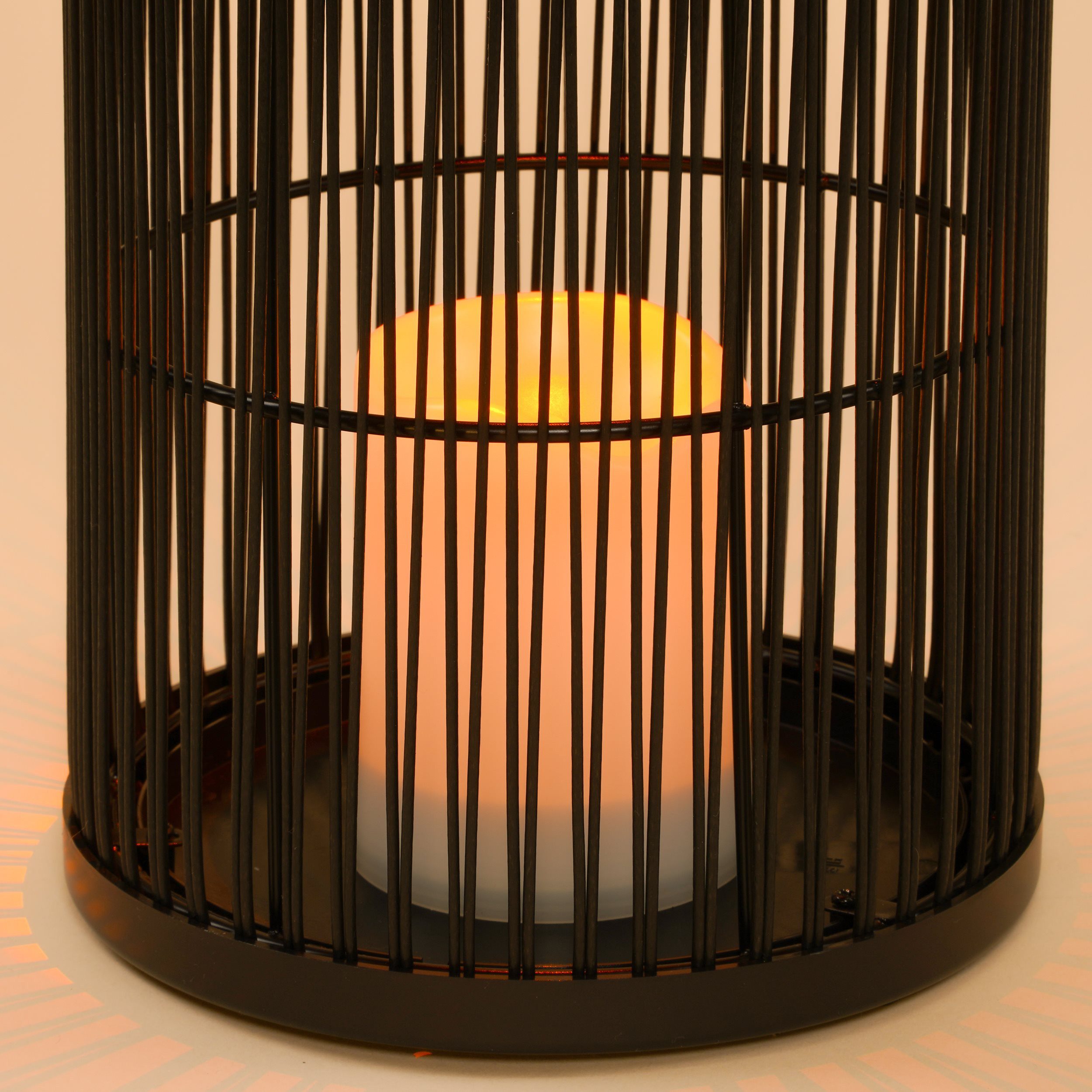 esotec LED Laterne Solar Dekoleuchten "Sara" 2er-Set