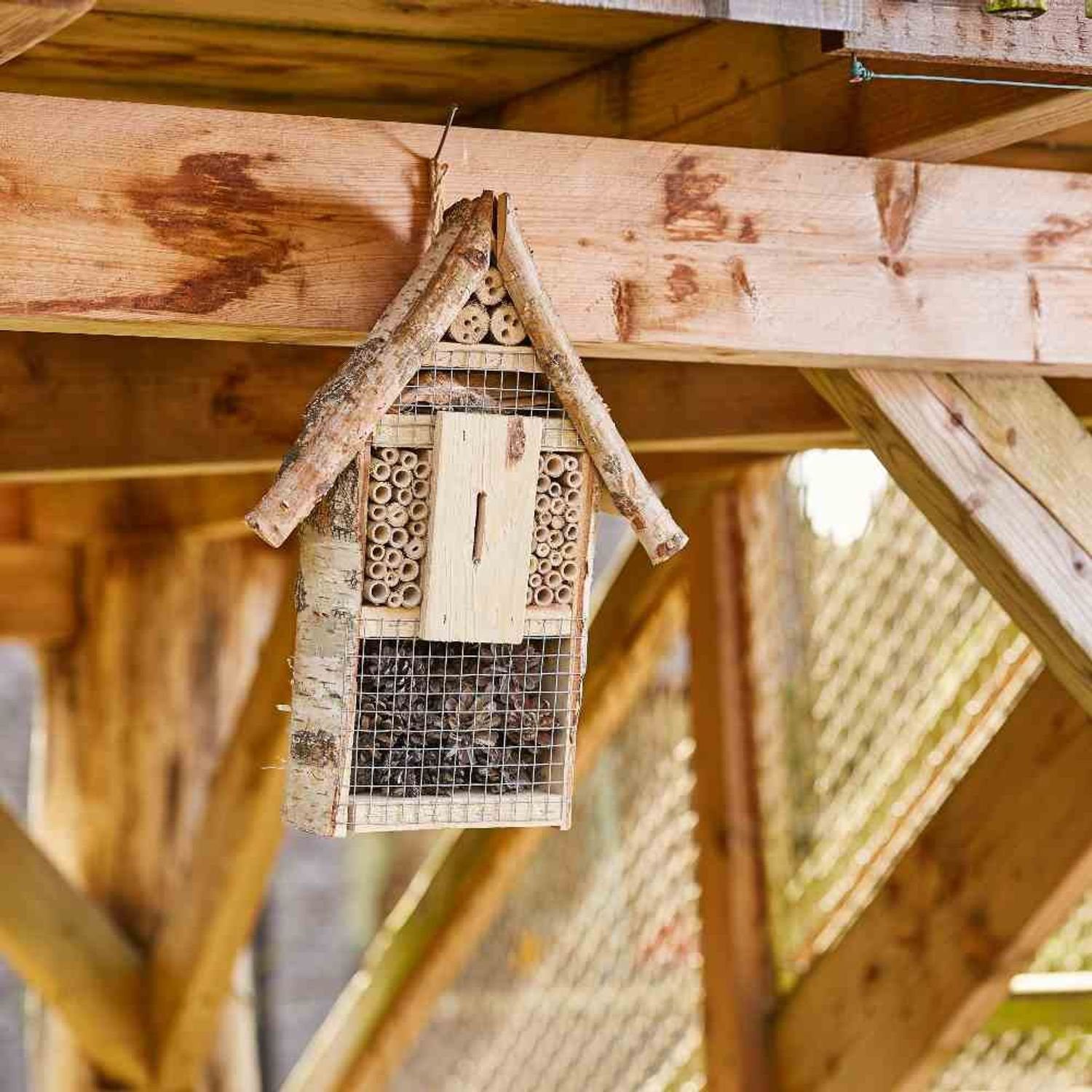 MaKeDO GmbH Insektenhotel Insektenhotel 48x34x11cm Birke/Bambus