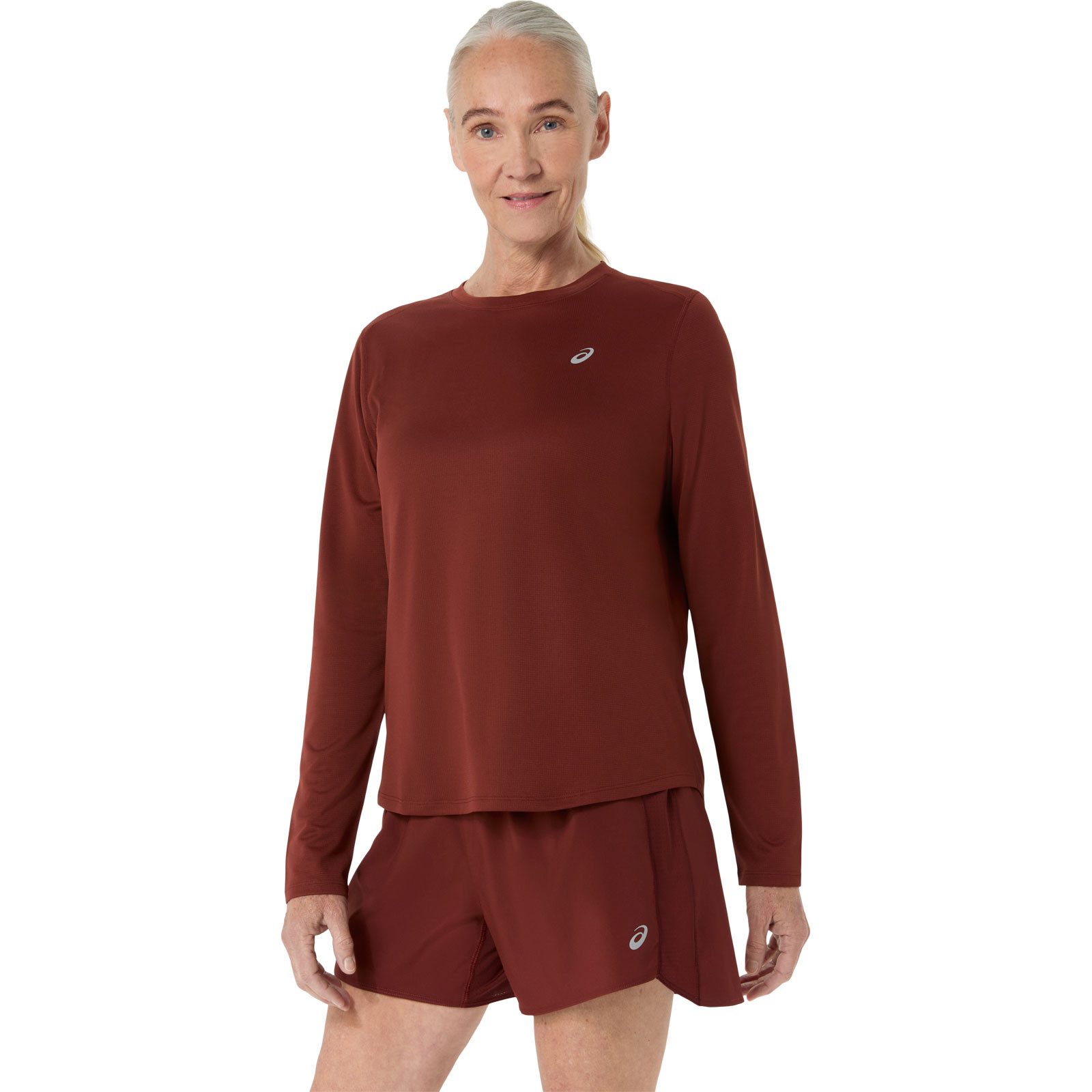 Asics Langarmshirt Core Longsleeve Top Lady 2012D181-200 Atmungsaktive und leicht
