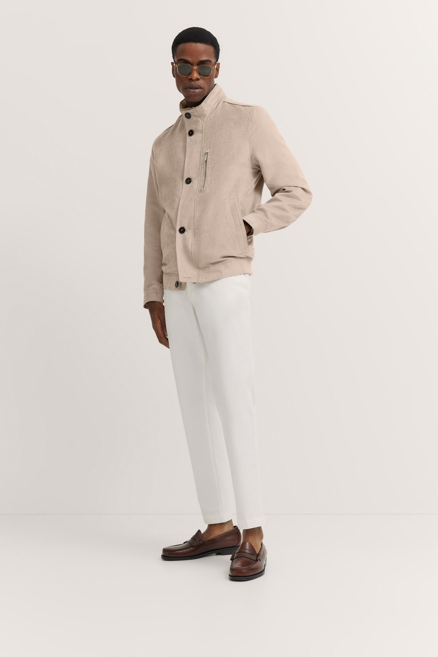 bugatti Blouson aus hochwertigem Material