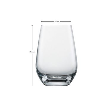 SCHOTT-ZWIESEL Glas Forté Wassergläser 397 ml 4er Set, Glas