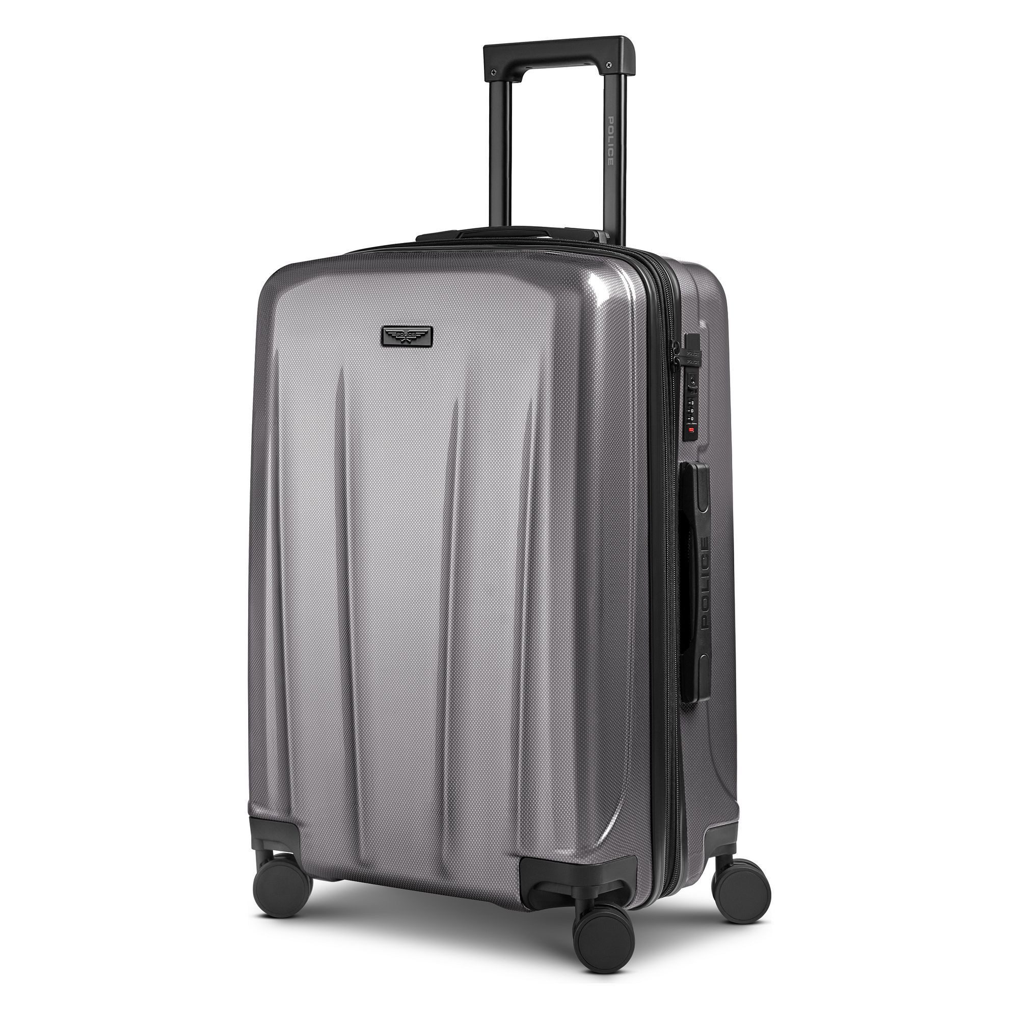Police Hartschalen-Trolley New York, 4 Rollen, ABS