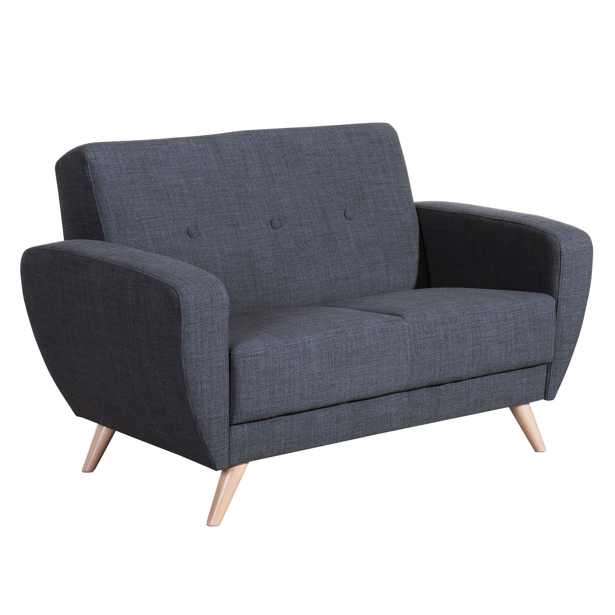 58 aufm Kessel Sofa Sofa 2-Sitzer Karen Bezug Flachgewebe Buche natur, Sparpreis inkl. Kostenlosem Versand 1 Teile, hochwertig verarbeitet,bequemer Sitz