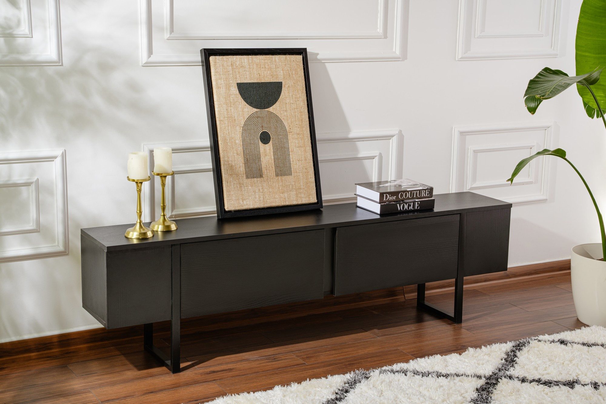 Skye Decor TV-Board TV-Board 180 cm, 8 Farbvarianten (Packung, 1 St., 1 TV Board), Modernes XXL TV-Board 180 cm für große TVs – Bild 5 von 5