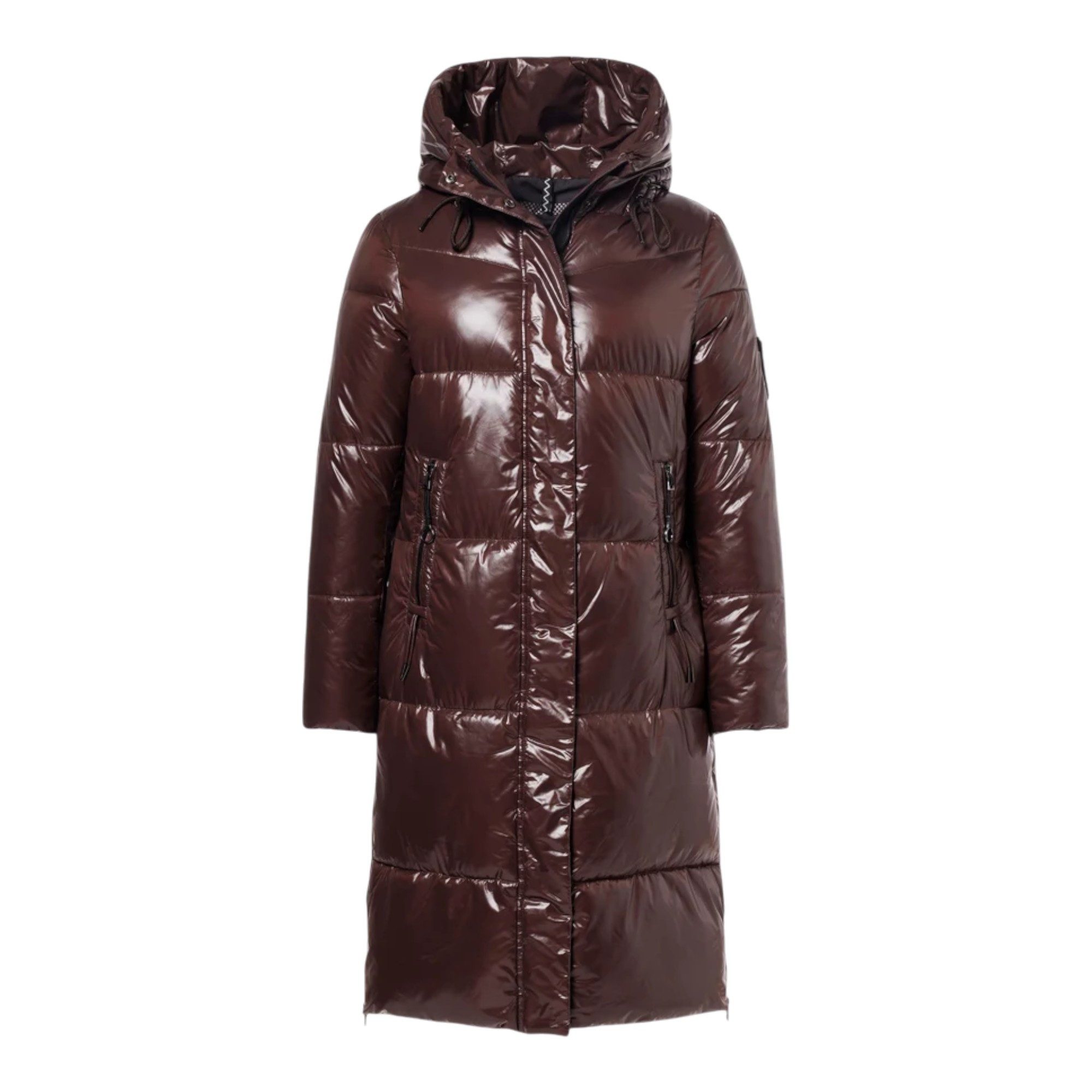 District Steppmantel Donut (hoher Tragekomfort) chocolatebraun Damen