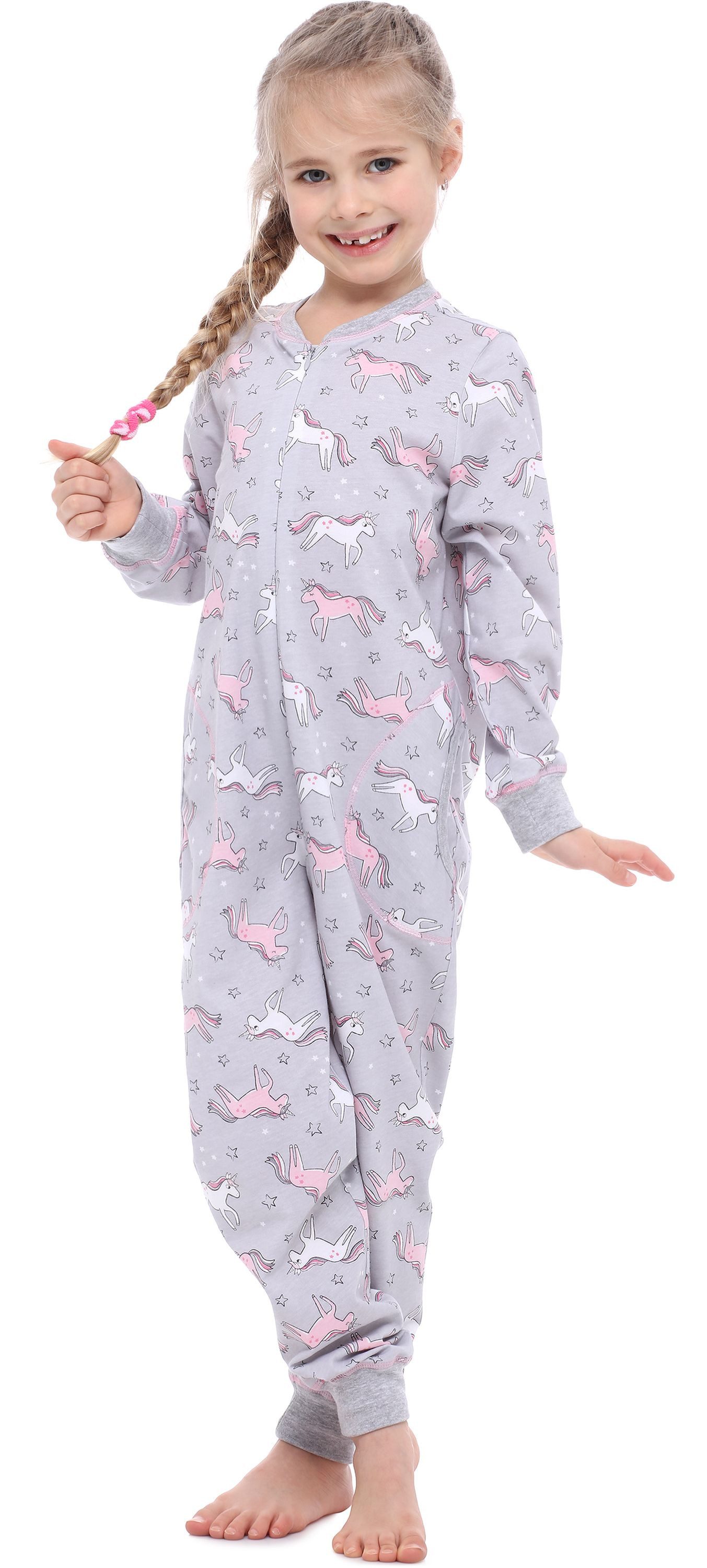 Merry Style Schlafanzug Mädchen Schlafanzug Jumpsuit MS10-186
