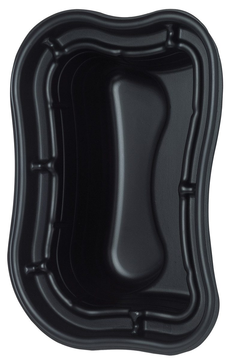 Wacredo Fertigteich Teichschale PE 500, BxLxH: 126x178x56 cm, 500 l, Kunststofbecken, Fertigteich, Teichbecken