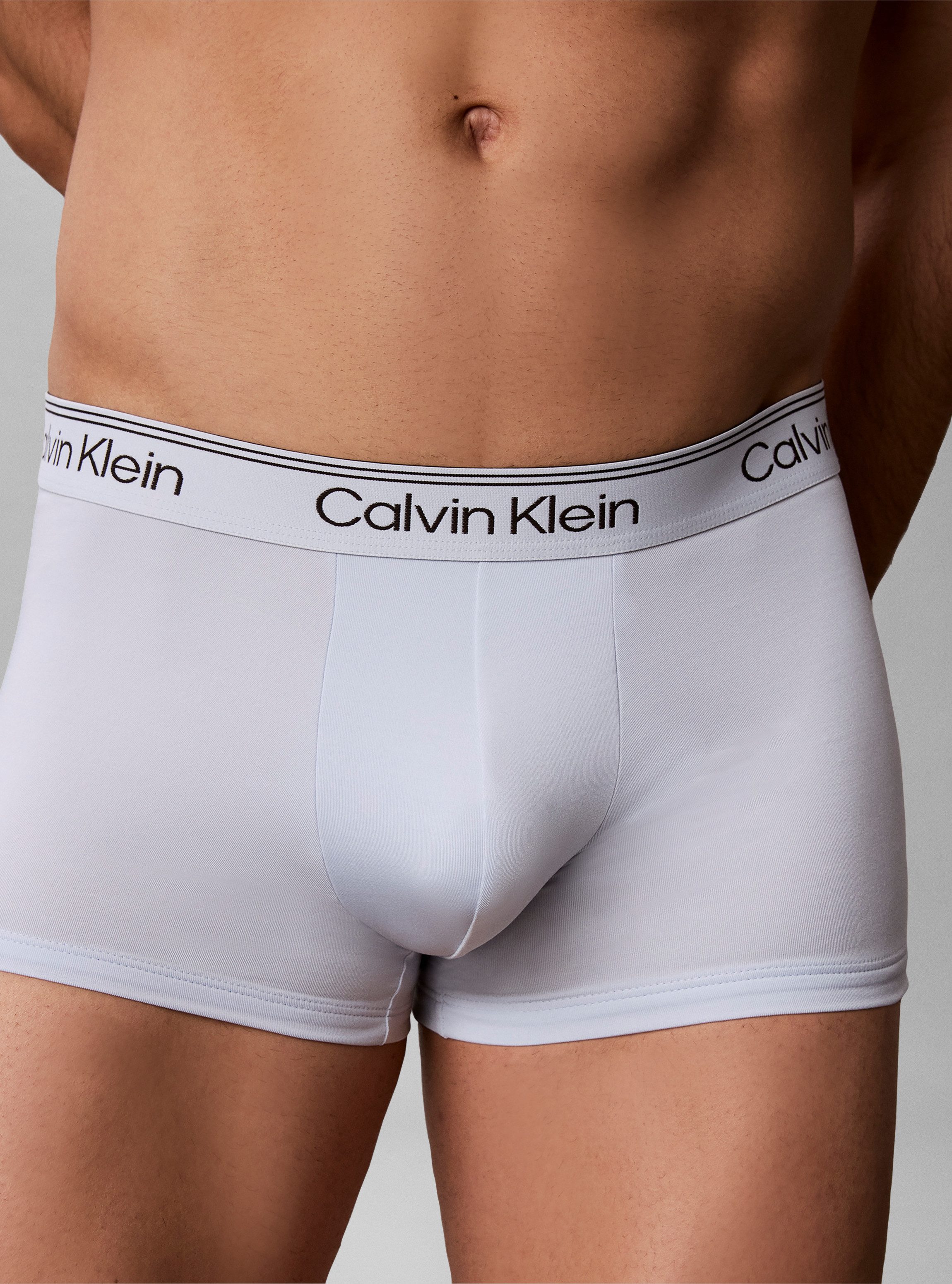 Calvin Klein Underwear Trunk LOW RISE TRUNK 3PK (Packung, 3er-Pack) Regular fit mit elastischem Bund