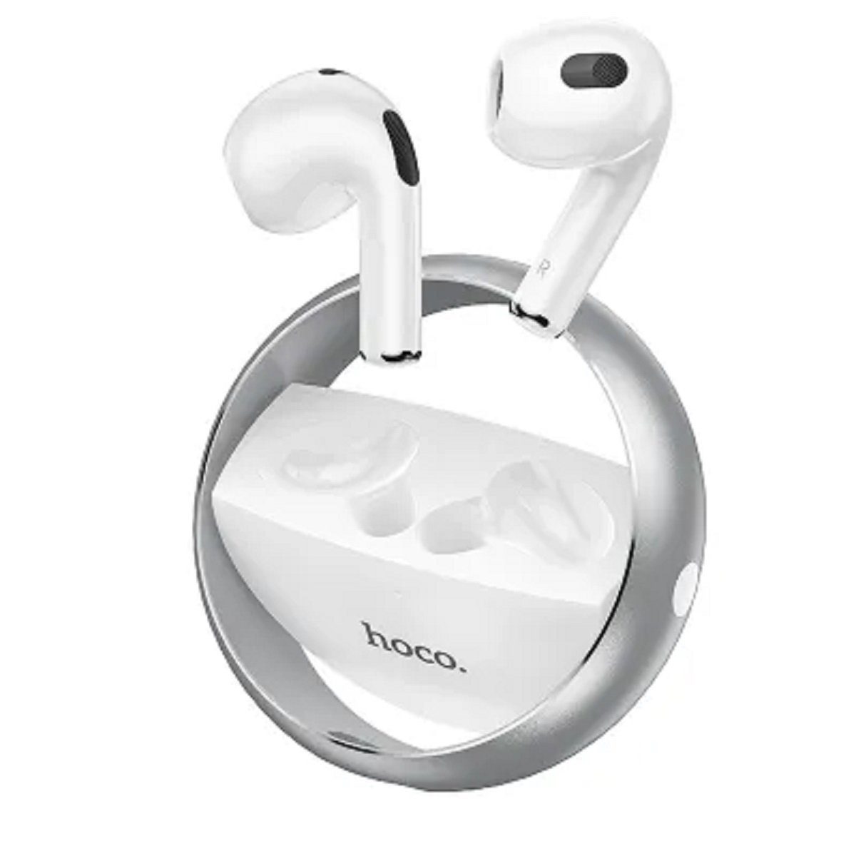 HOCO Bluetooth-Kopfhörer True Canzone EW23 TWS Wireless Silber Bluetooth-Stereo-Kopfhörer