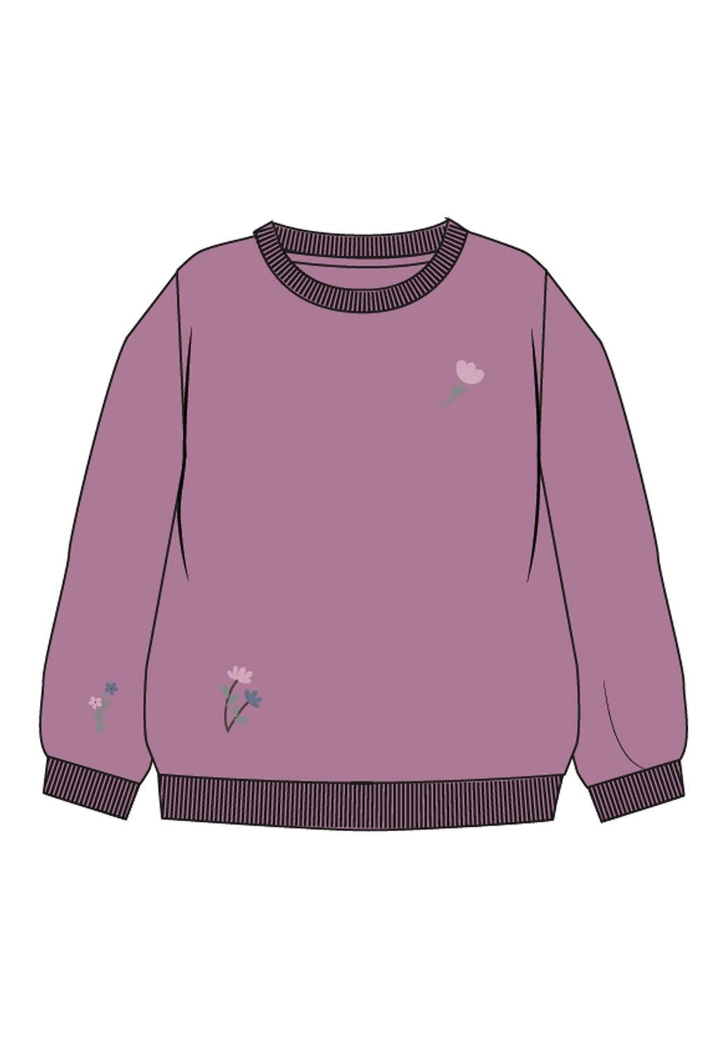 Sweatshirt NMFONDINE NREG SWEAT BRU
