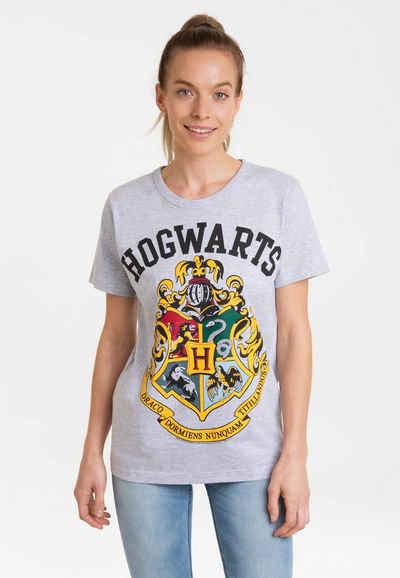 LOGOSHIRT T-Shirt Harry Potter - Hogwarts mit lizenziertem Print