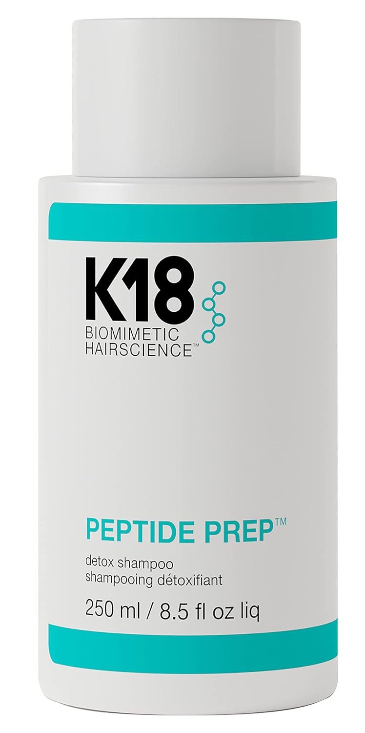 K18 Haarshampoo Peptide Prep Detox 250 ml – tiefenreinigung & Farbschutz pH 3,8–4,2