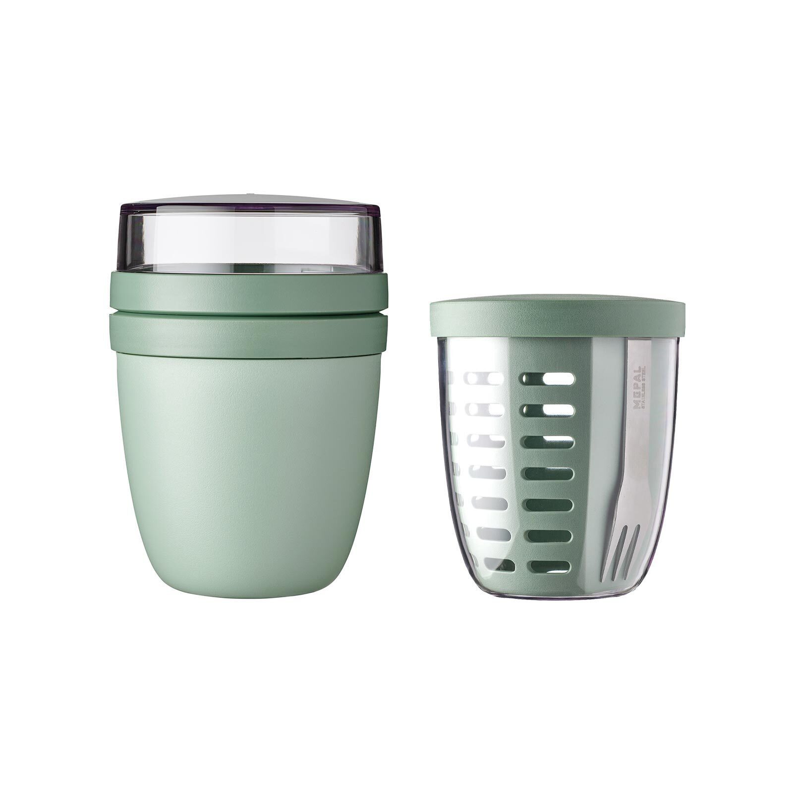 Lunchbox Ellipse Lunchpot mit Fruitpot 2er Set