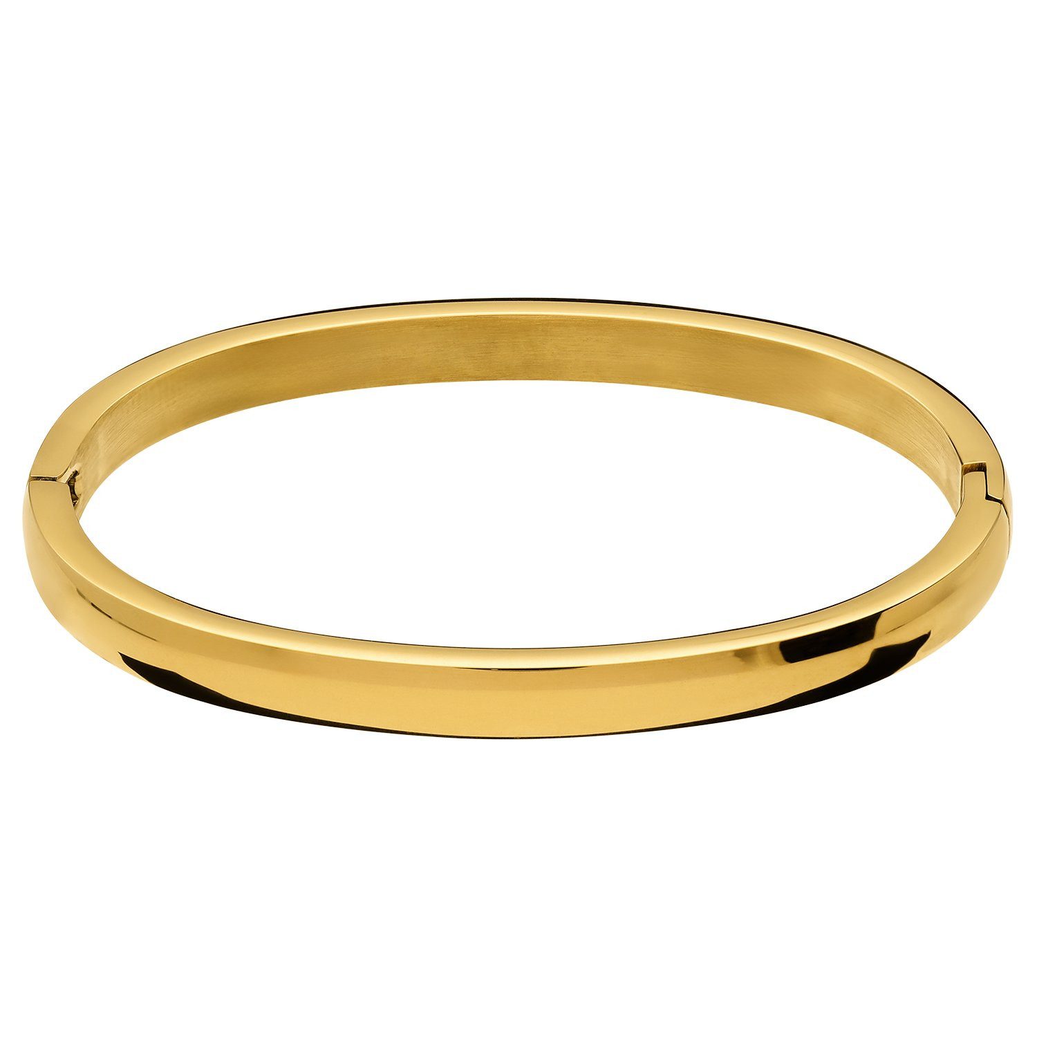 LUCARDI Armreif Armband - Stahl - Gold - Kinder