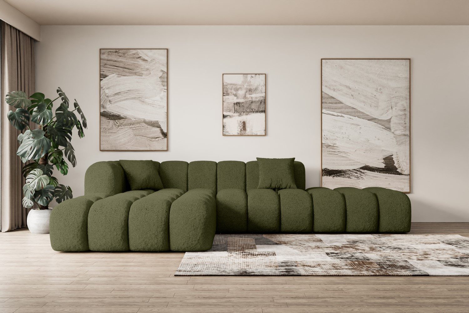 ALTDECOR Ecksofa OLEA-L2, Sofa Praktische Bequeme günstig online kaufen