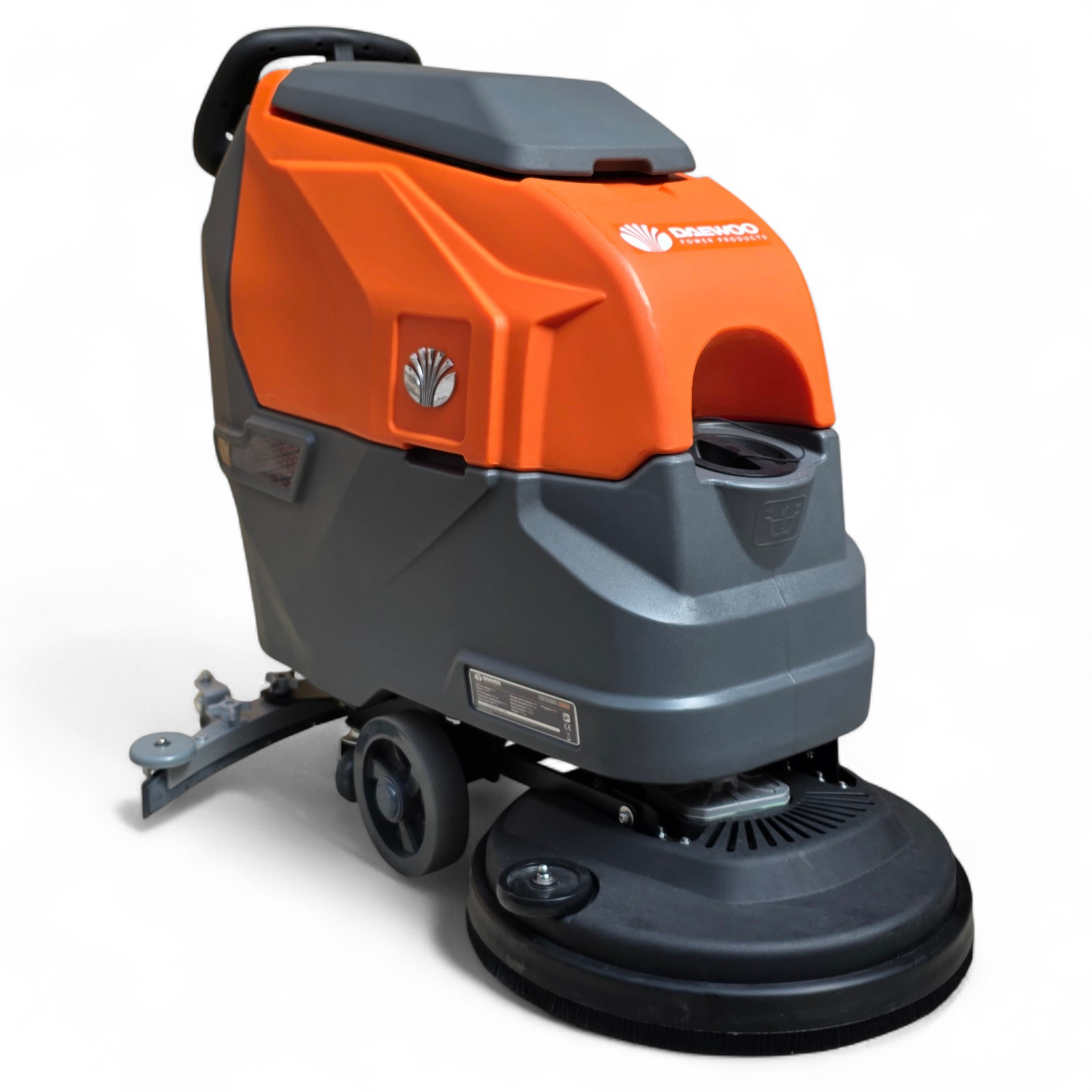 DeTec. Hartbodenreiniger DAEWOO Scheuersaugmaschine mit Akku 24V 100AH Putzmaschine, 550 W, mit Touch Display