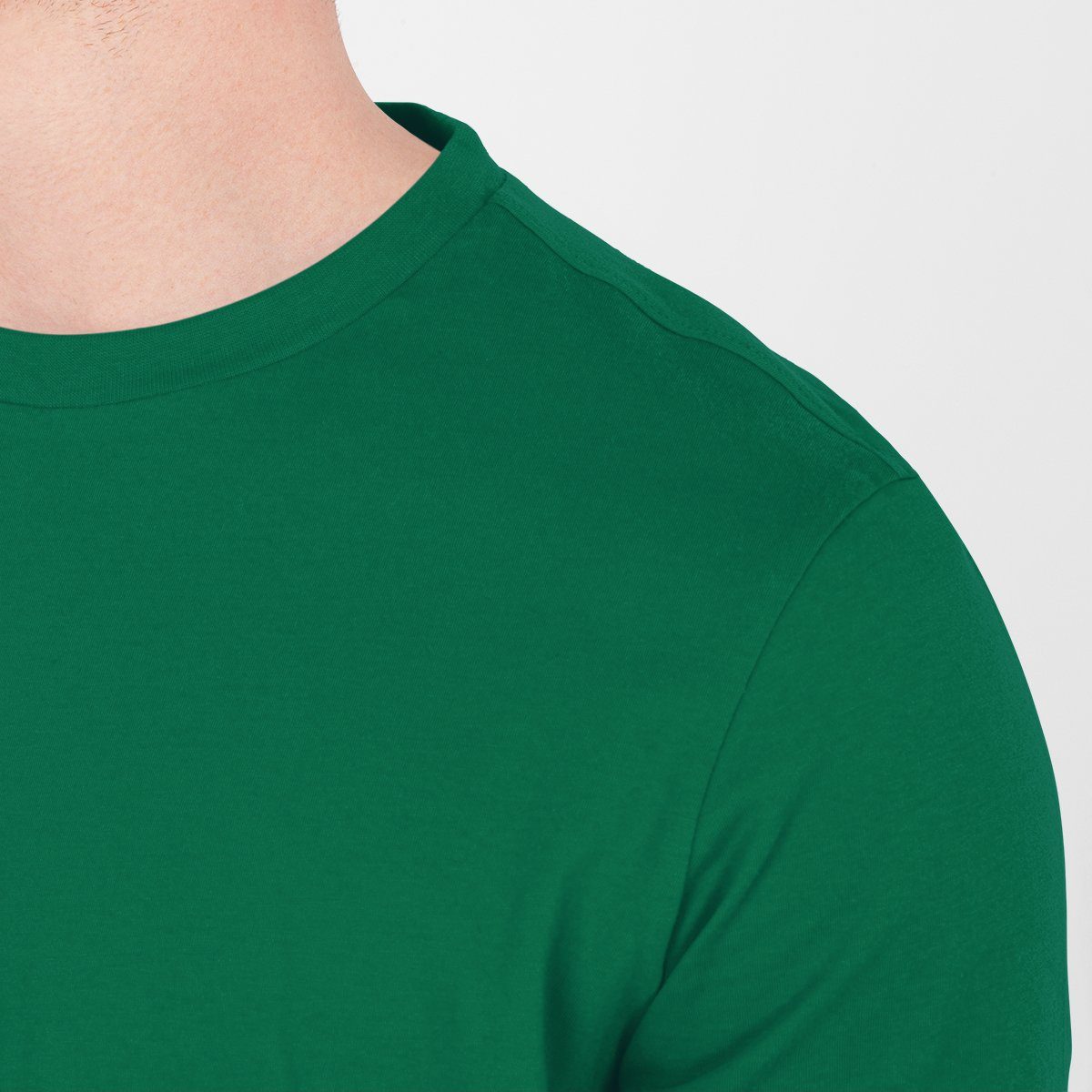 Jako Kurzarmshirt T-Shirt grün Doubletex
