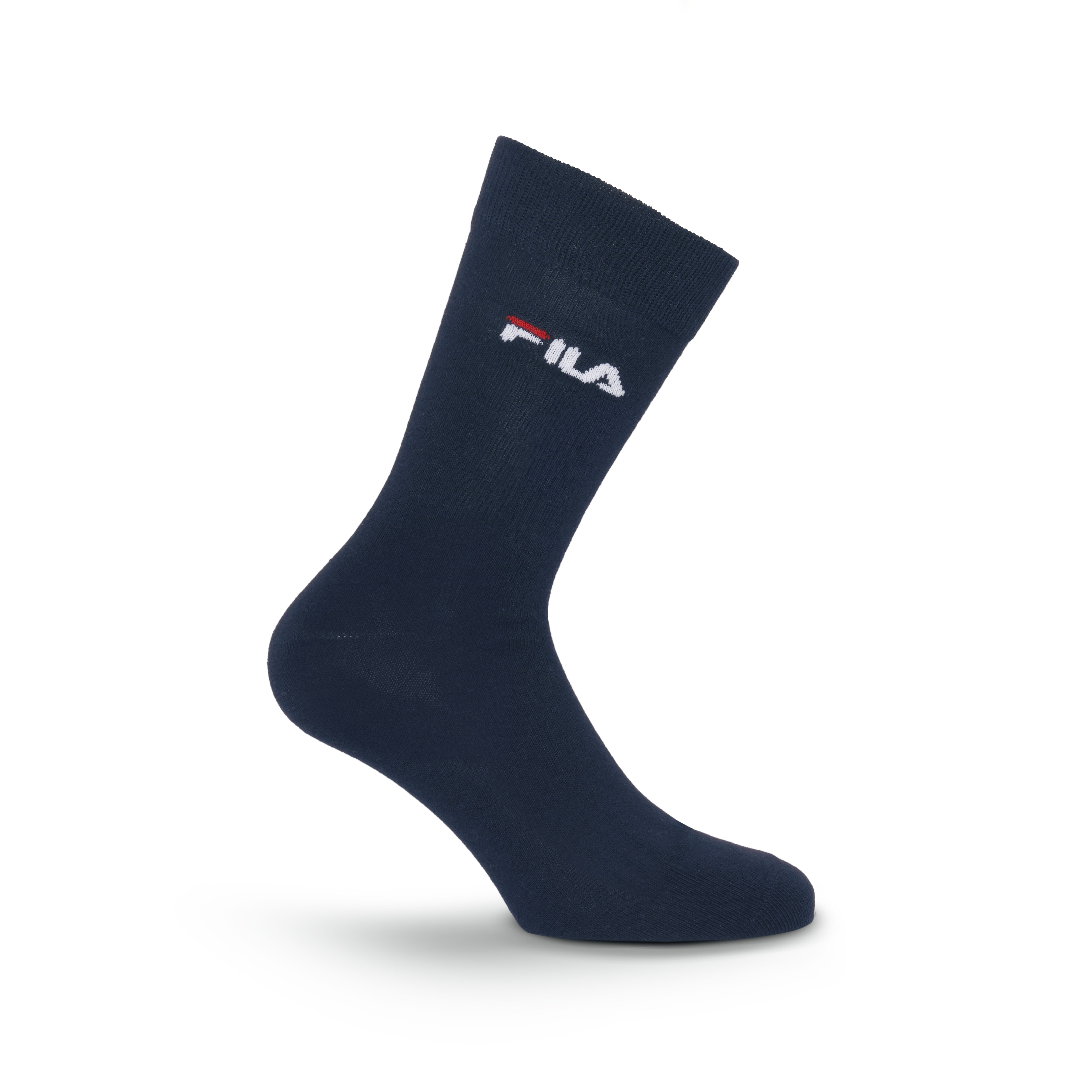 Fila Socken UNISEX LIFESTYLE PLAIN SOCKS (6-Paar, 6 Paar) mit eingestrickem Logo – Bild 4 von 5