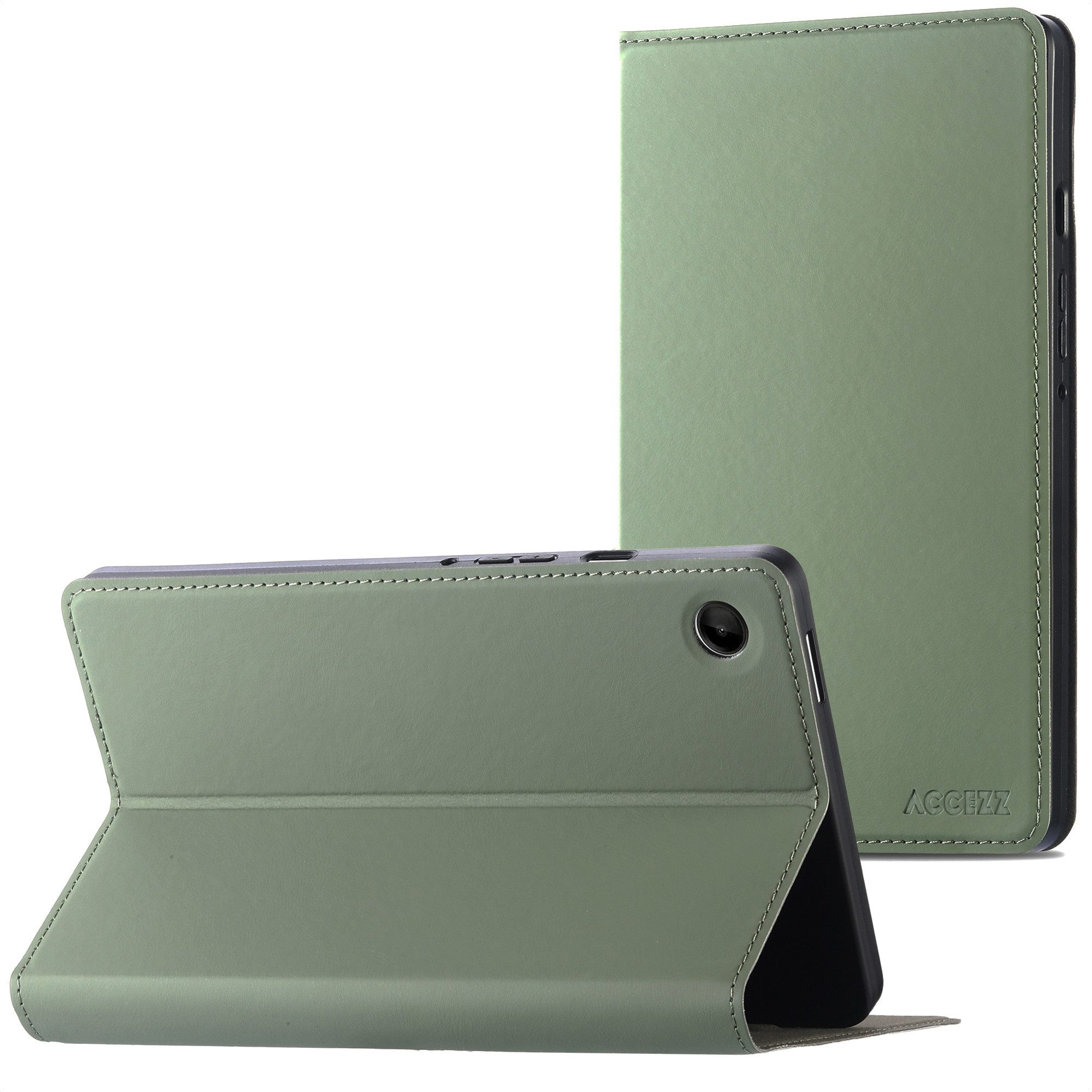Accezz Tablet-Mappe Accezz Classic Klapphülle Samsung Galaxy Tab A11 Plus - Grün