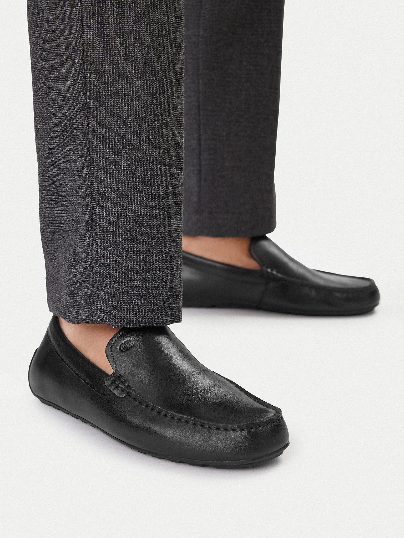 GINO ROSSI Gino Rossi Herren-Loafers Schwarz Gino Rossi-CEO-LUIGI-03 125 Uhr Schw Mokassin