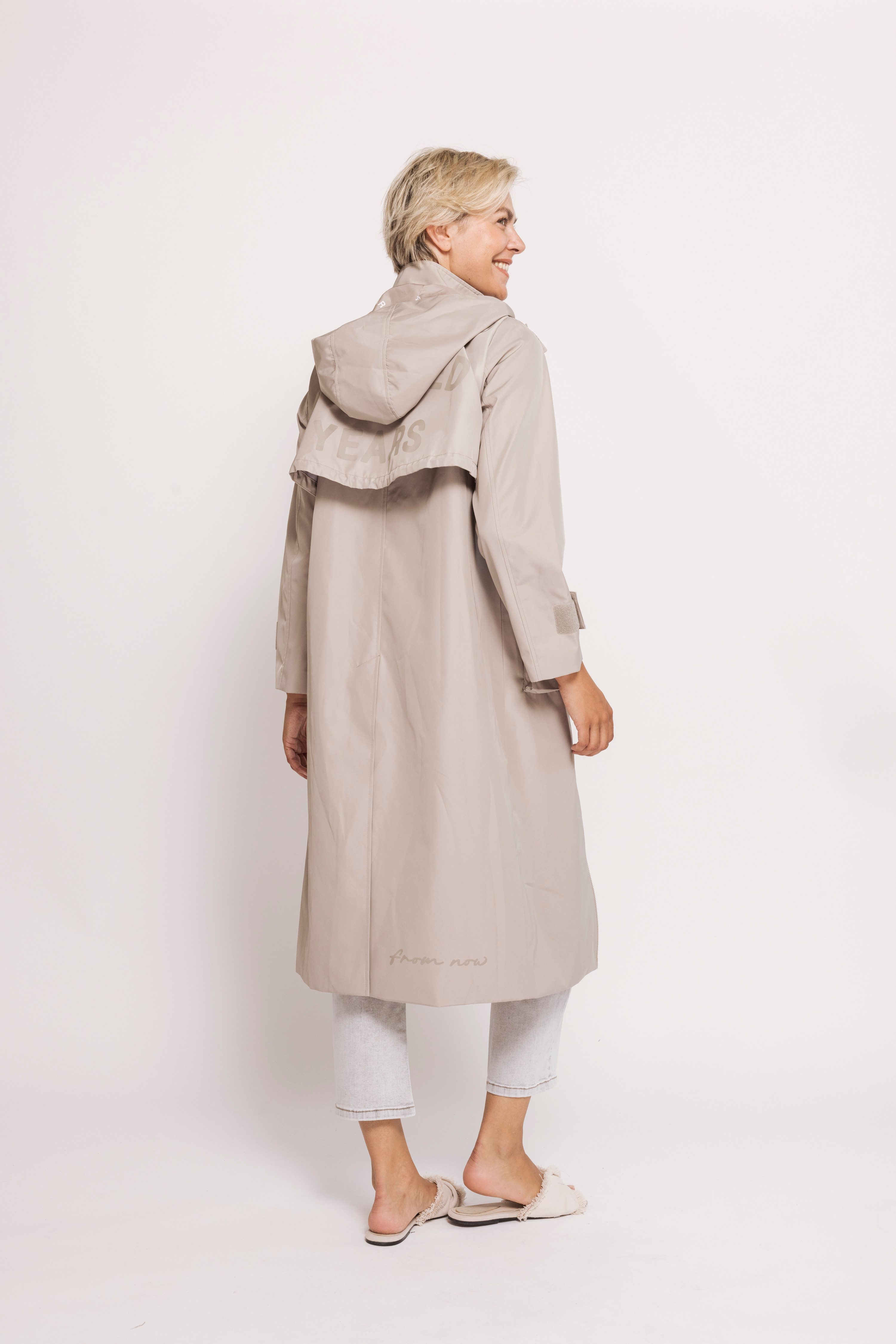 Zhrill Funktionsmantel ZHCOSIMA Mantel mit Kapuze und Reißverschluss