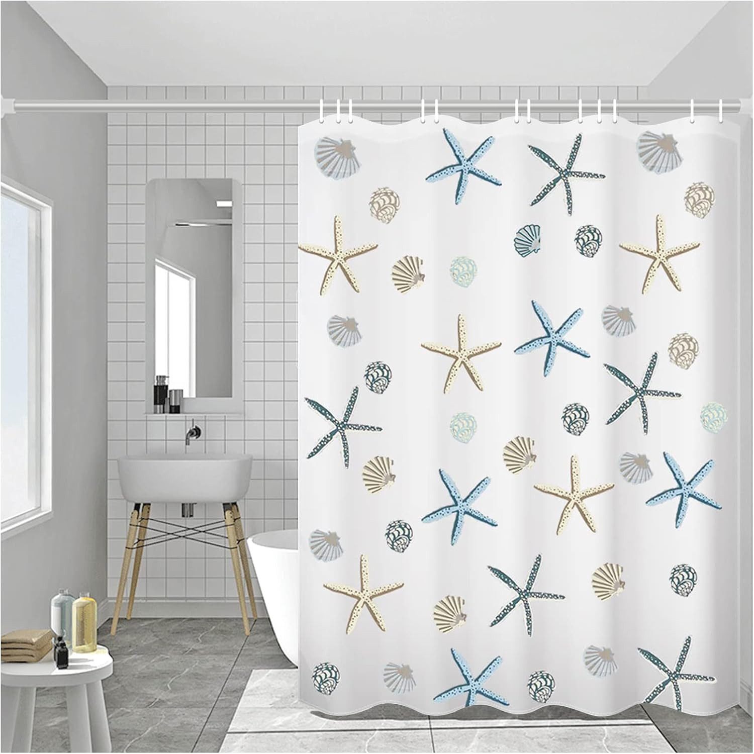 RWEUOQ Duschvorhang Shower Curtains Antibakteriell Vorhang günstig online kaufen