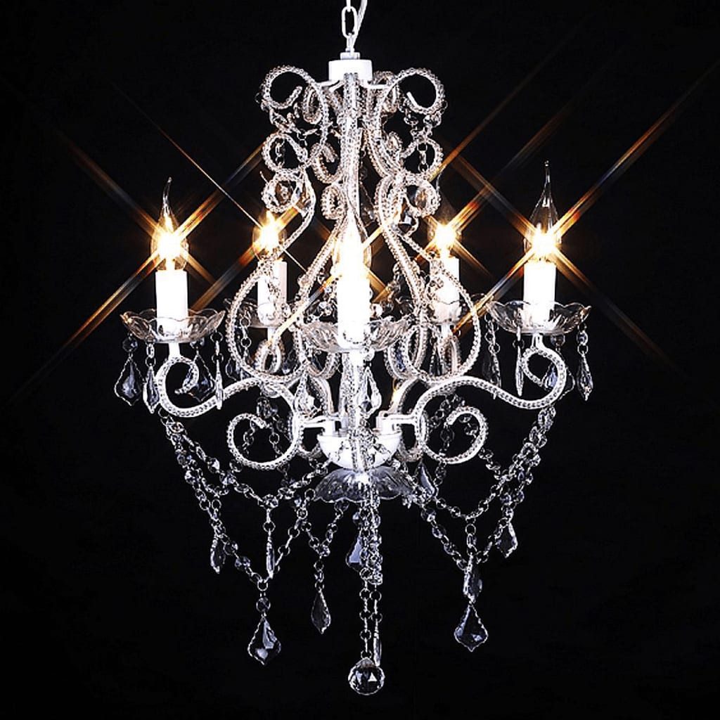 vidaXL Deckenleuchten Lampe Kronleuchter Leuchter Deckenlampe Deckenleuchte Hängelampe mit 2