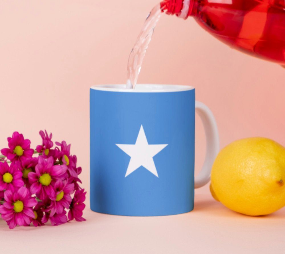 Kaffeetasse Somalia Flagge Kaffee Tinisu National Cup Pot Tasse Tasse Afrika Becher
