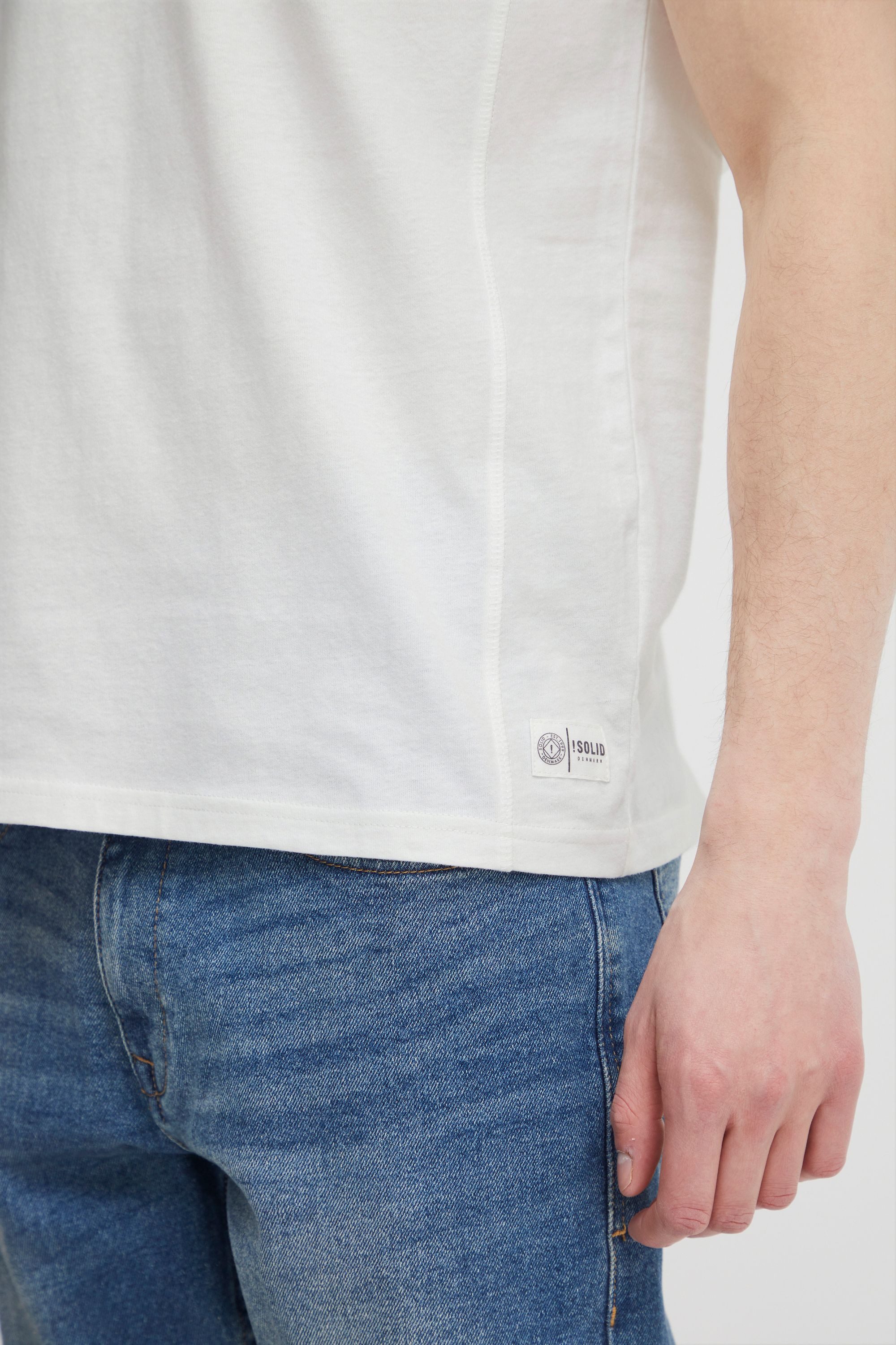 !Solid Layershirt SDDorian Kurzarmshirt im 2-in-1 Look